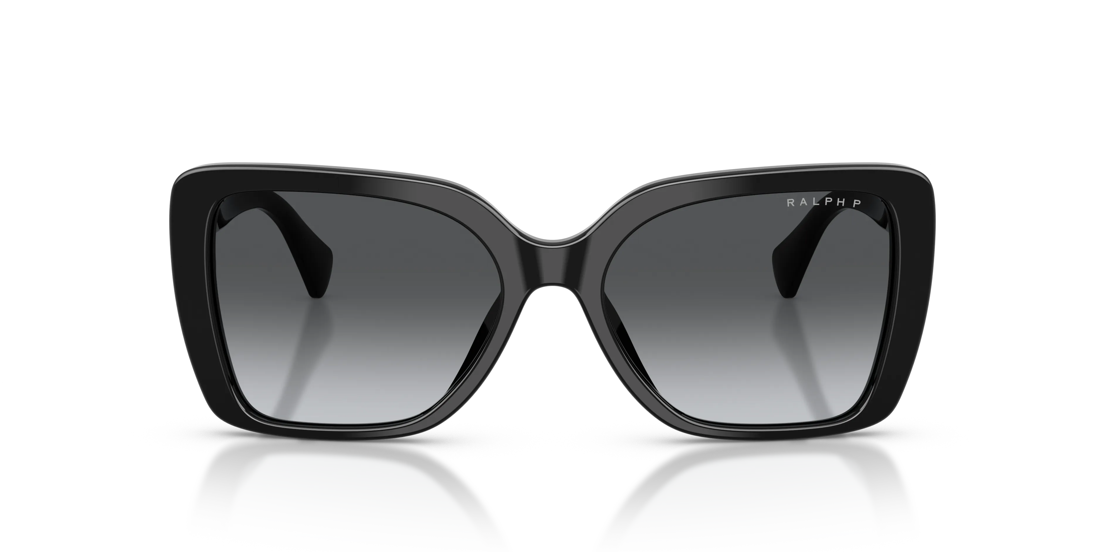 Ralph Lauren RA5356U 5001T3 Occhiali da sole Acetato Nero Grigio Squadrata Polarizzata - immagine 3