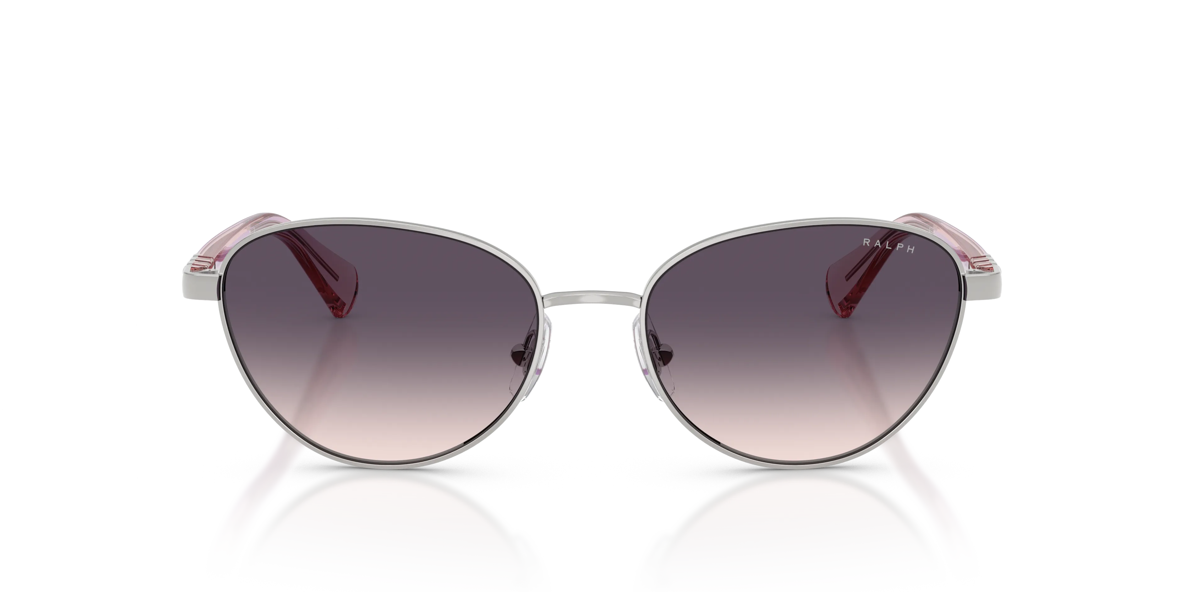 Ralph Lauren RA4150 900136 Occhiali da sole Metallo Argento Viola Cat Eye Normale Sfumato - immagine 3