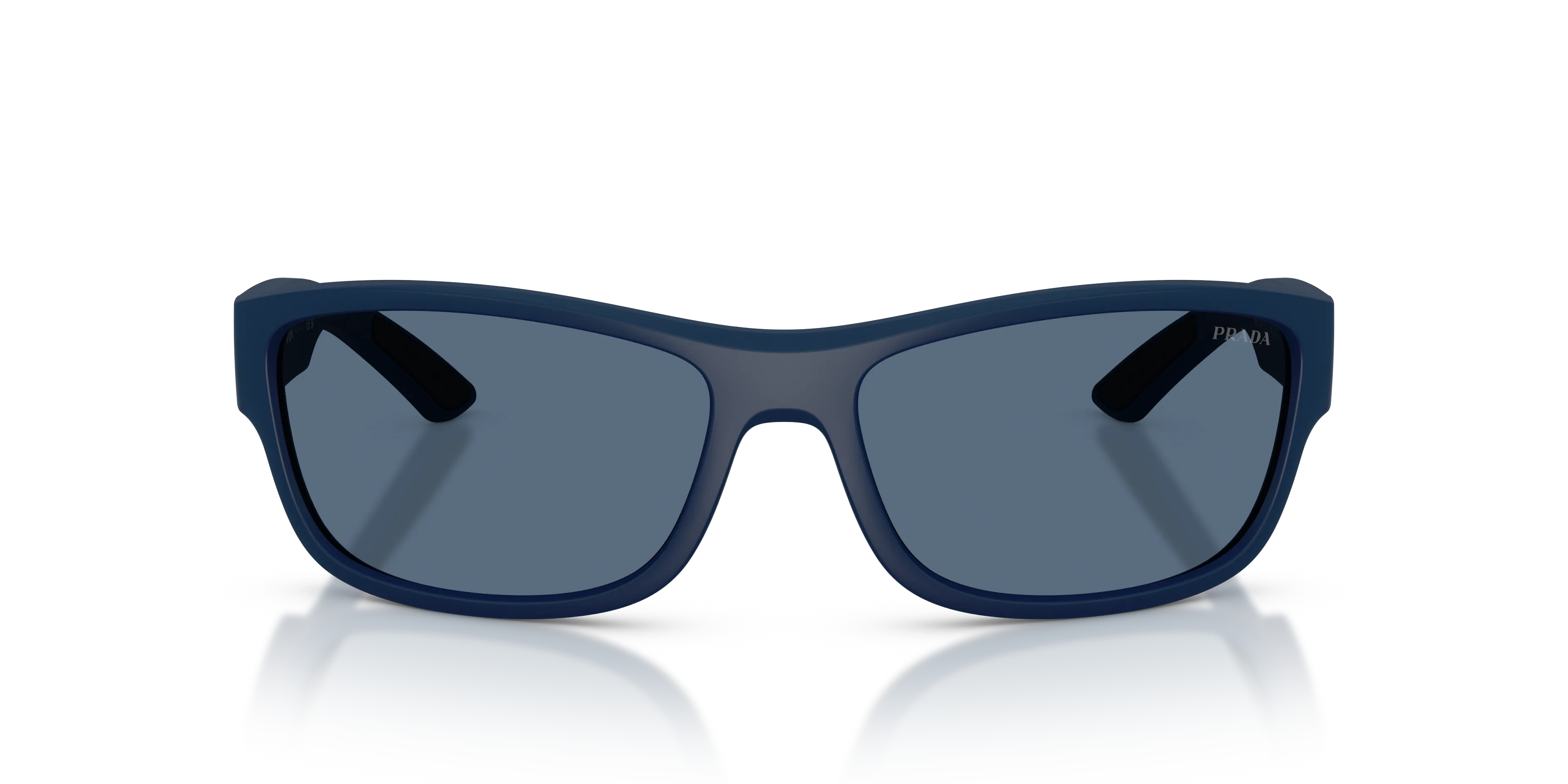 Prada Linea Rossa PS C04S MAG06A Occhiali da sole Iniettato Blu Blu Pillow Normale - immagine 3
