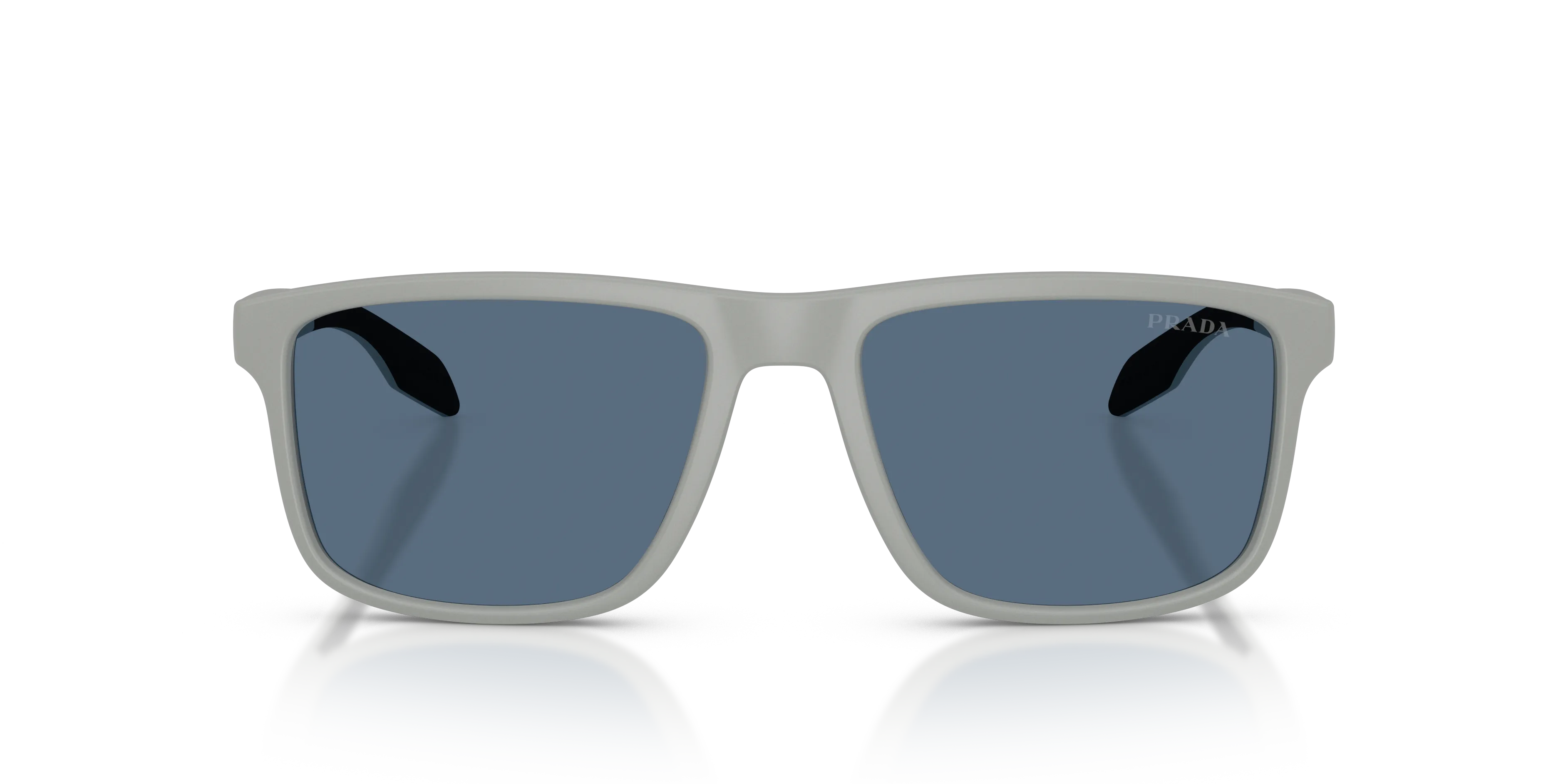 Prada Linea Rossa PS C01S 27U06A Occhiali da sole Iniettato Grigio Blu Pillow Normale - immagine 3