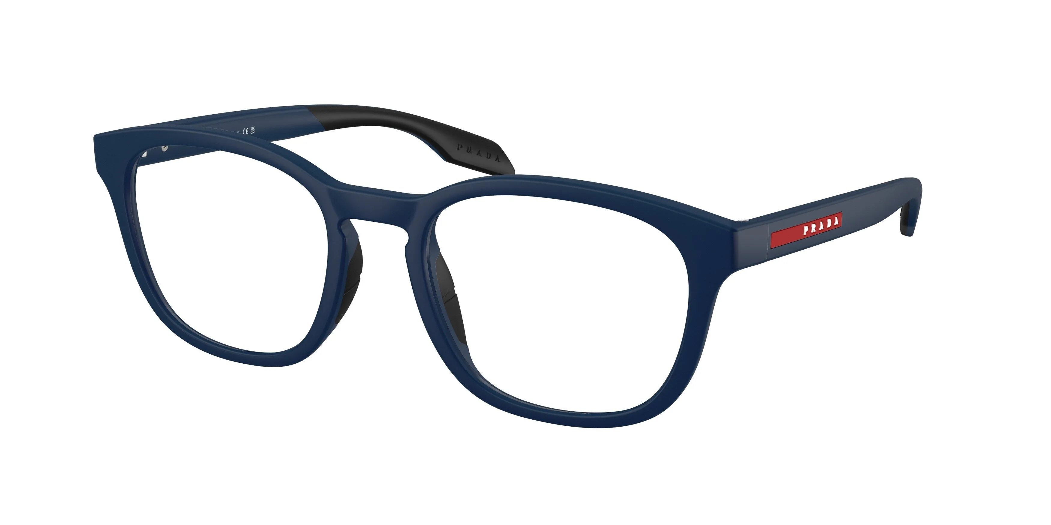Prada Linea Rossa PS 03TV 21V1O1 Montature da vista Iniettato Blu Trasparente Pantos Normale - immagine 1