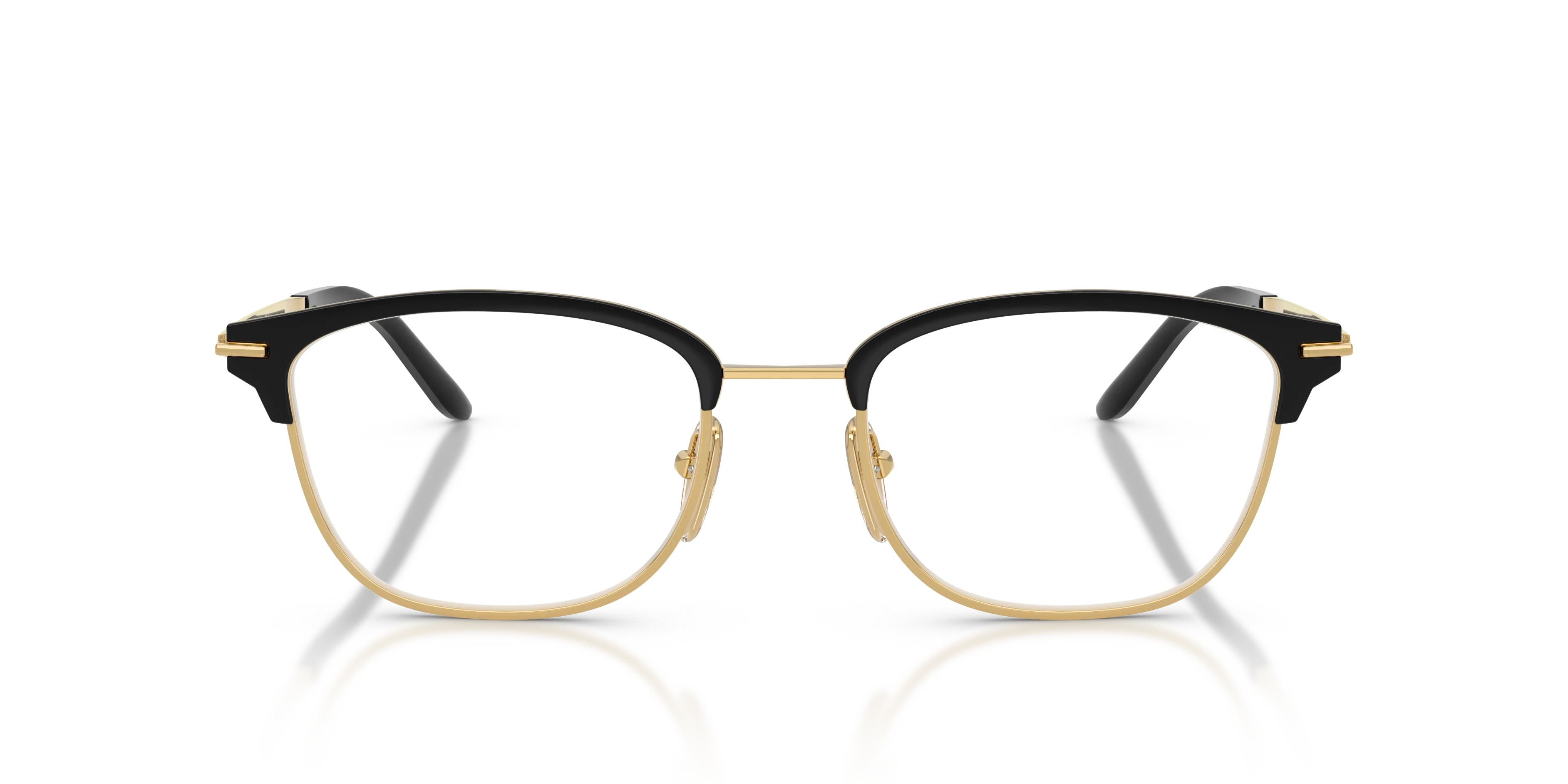 Prada PR D54V KUI1O1 Montature da vista Metallo Nero Trasparente Squadrata Normale - immagine 3