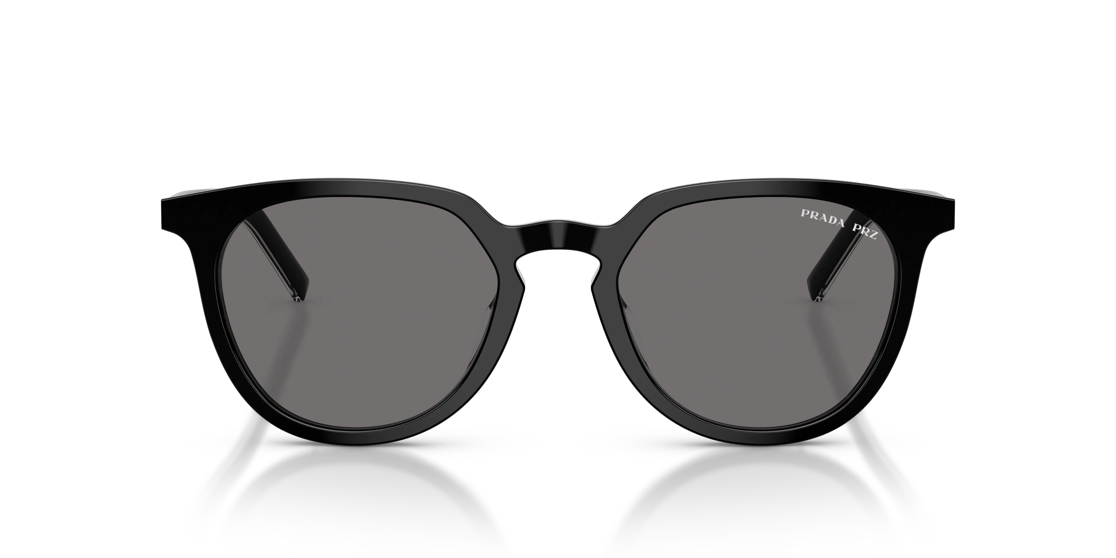 Prada PR D15SD 29O90T Occhiali da sole Acetato Nero Grigio Pantos Polarizzata - immagine 3