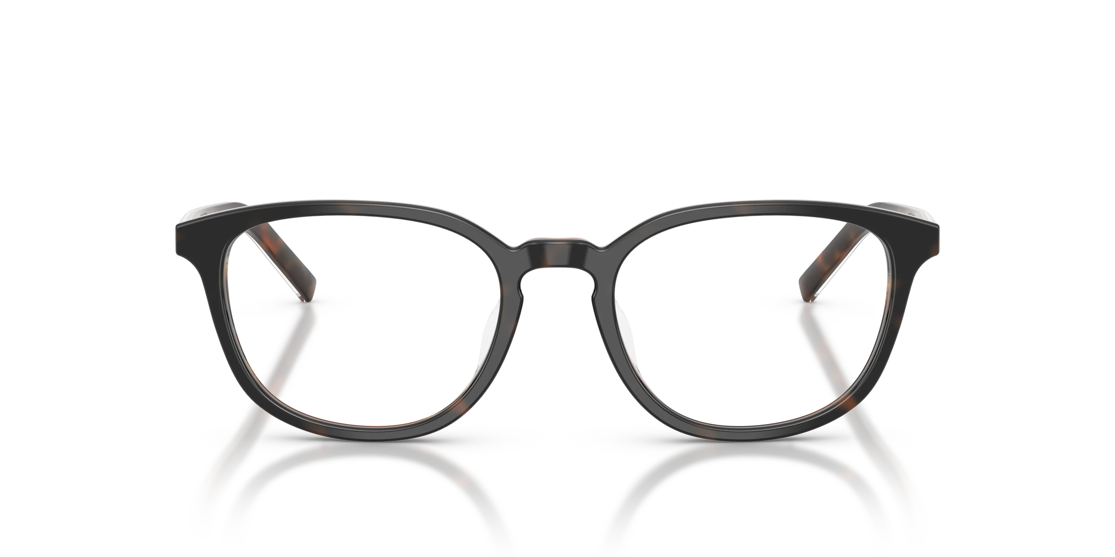 Prada PR D14VD 20P1O1 Montature da vista Acetato Tartaruga Trasparente Pantos Normale - immagine 3