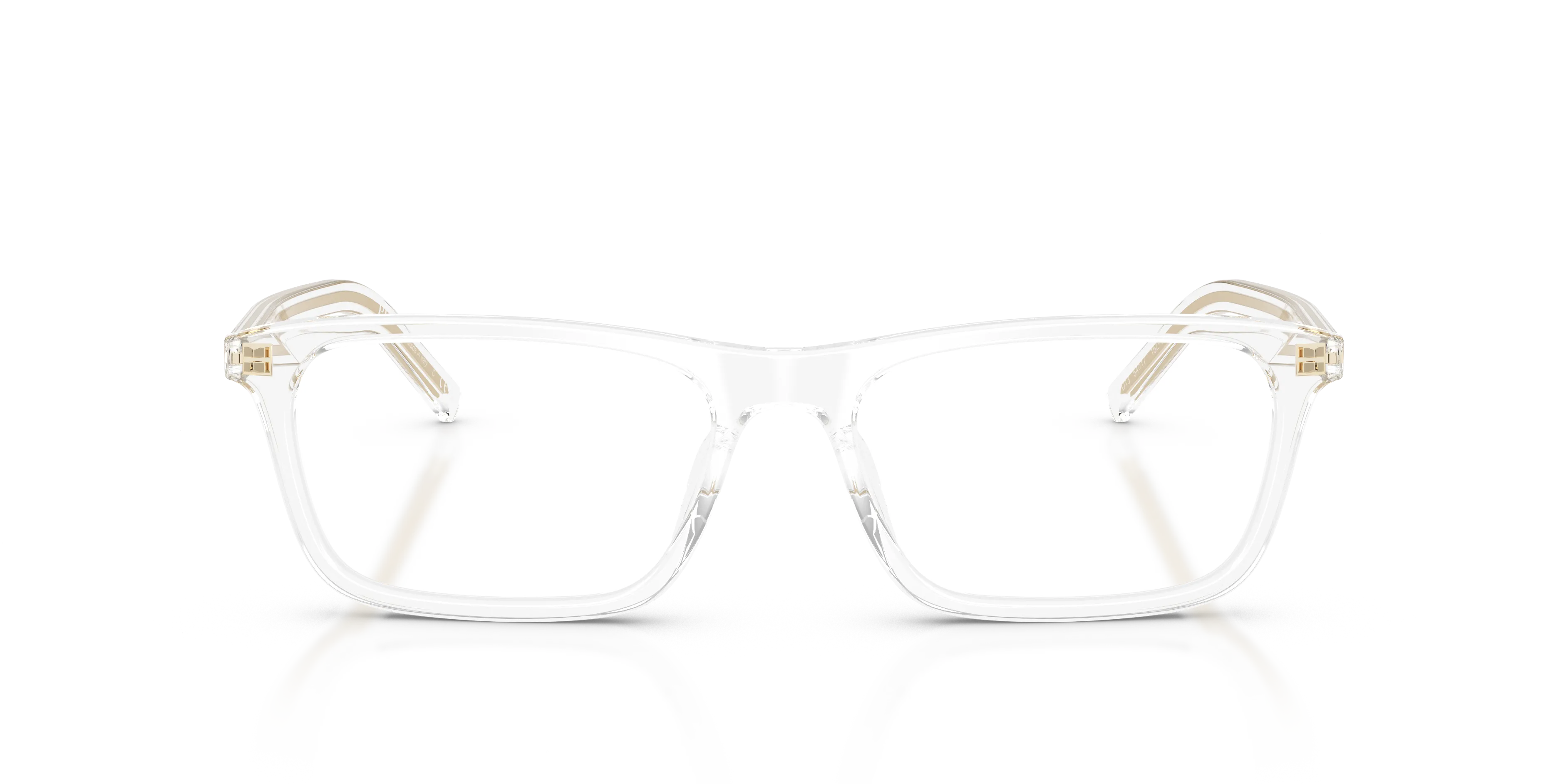 Prada PR D13V 15Z1O1 Montature da vista Acetato Trasparente Trasparente Squadrata Normale - immagine 3