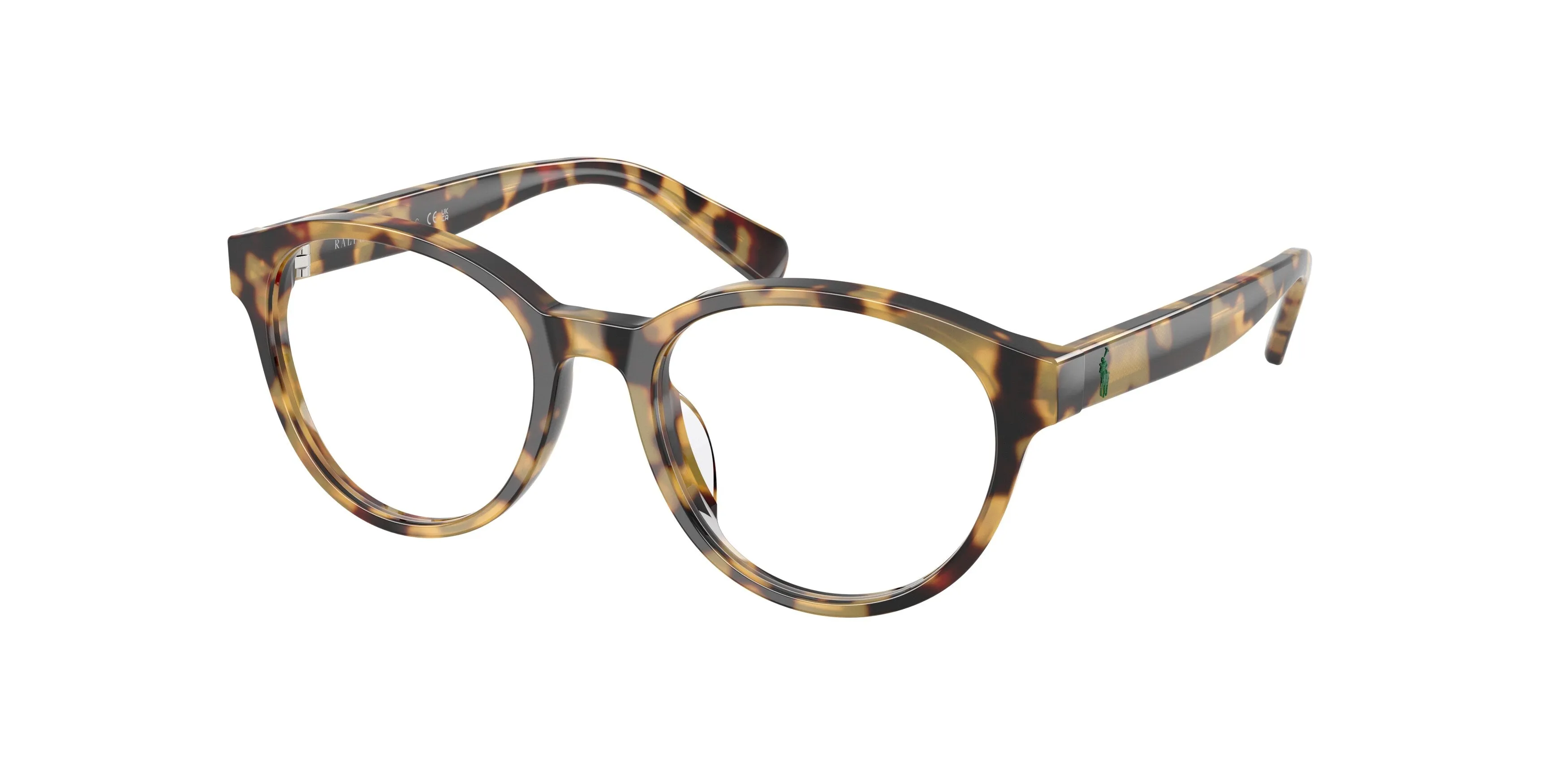 Polo Ralph Lauren PP8546U 6148 Montature da vista bambino Acetato Tartaruga Trasparente Rotonda Normale - immagine 1