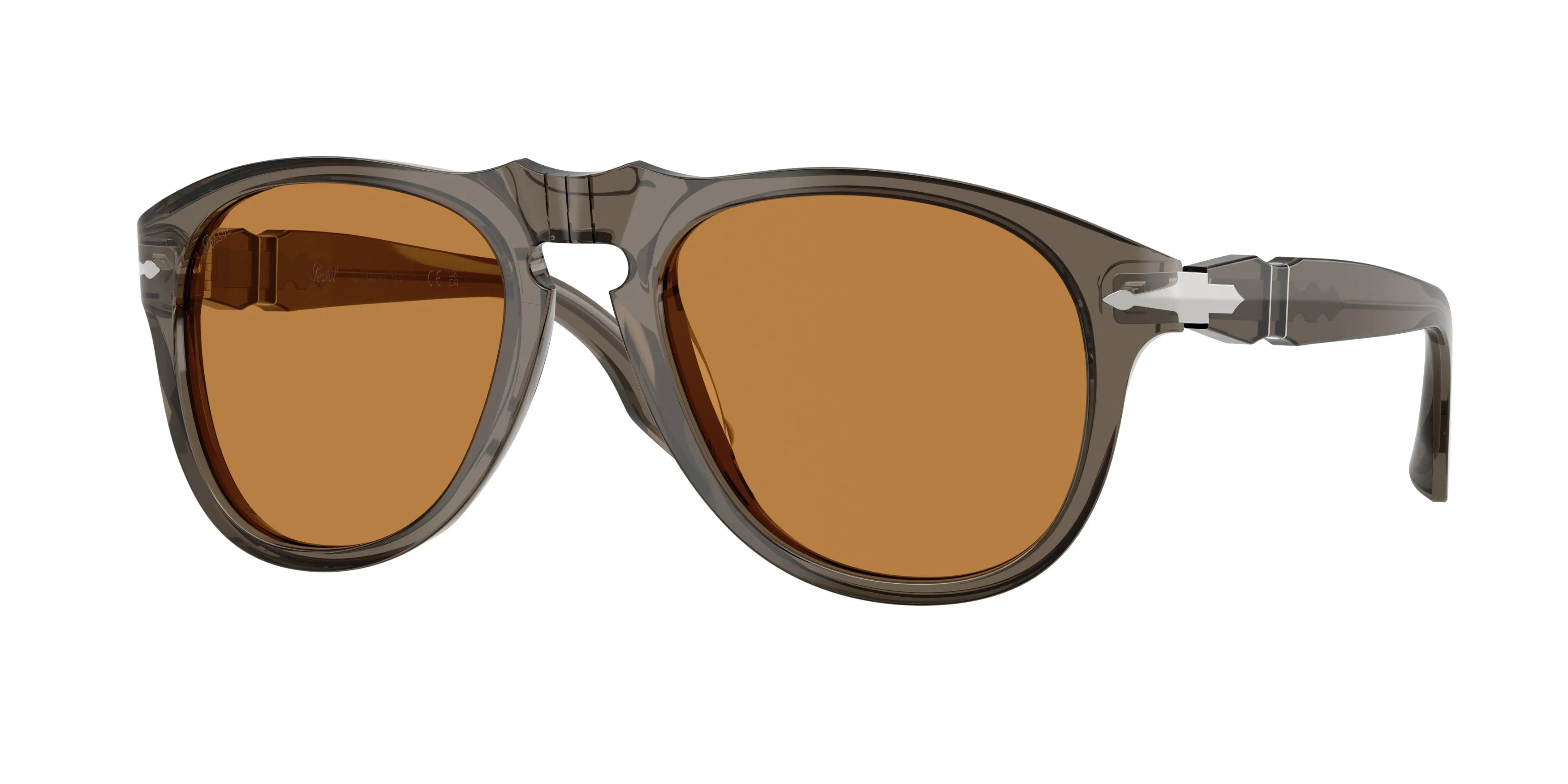 Persol PO8649SM 110373 Occhiali da sole Acetato Verde Marrone Pilot Normale - immagine 1