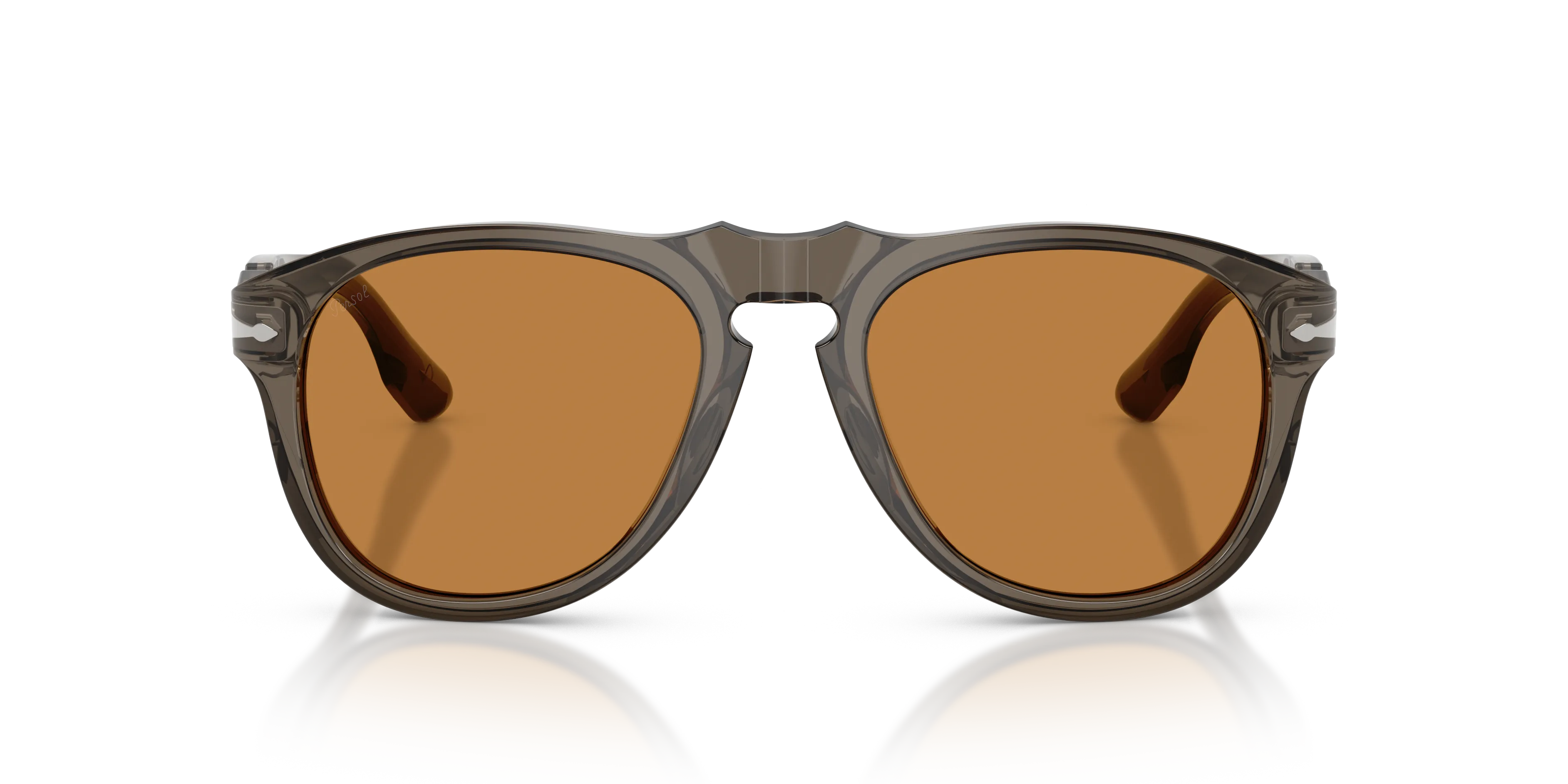 Persol PO8649SM 110373 Occhiali da sole Acetato Verde Marrone Pilot Normale - immagine 3