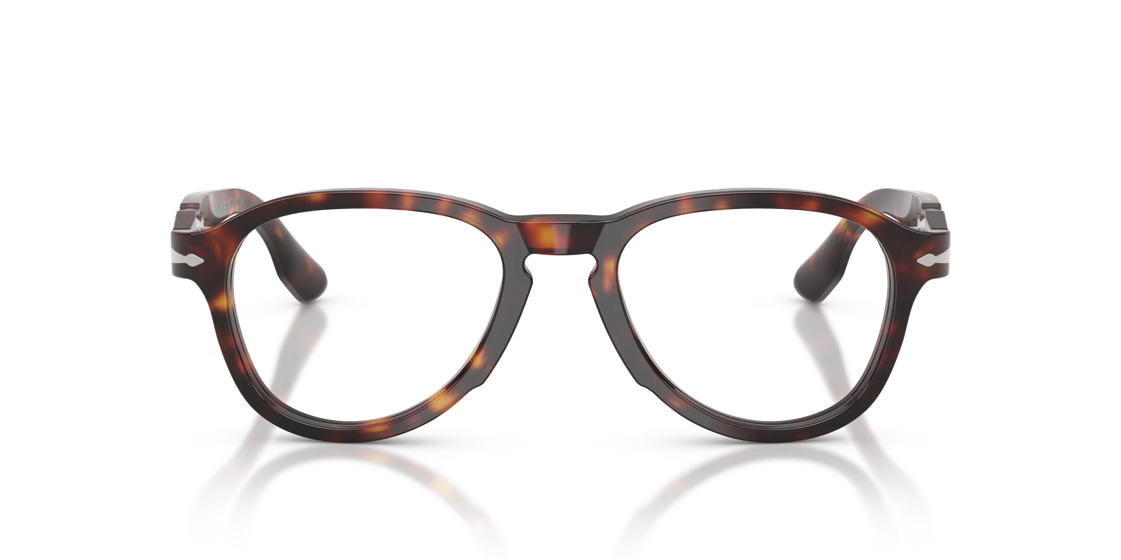 Persol PO8004V 24 Montature da vista Acetato Tartaruga Trasparente Pilot Normale - immagine 3