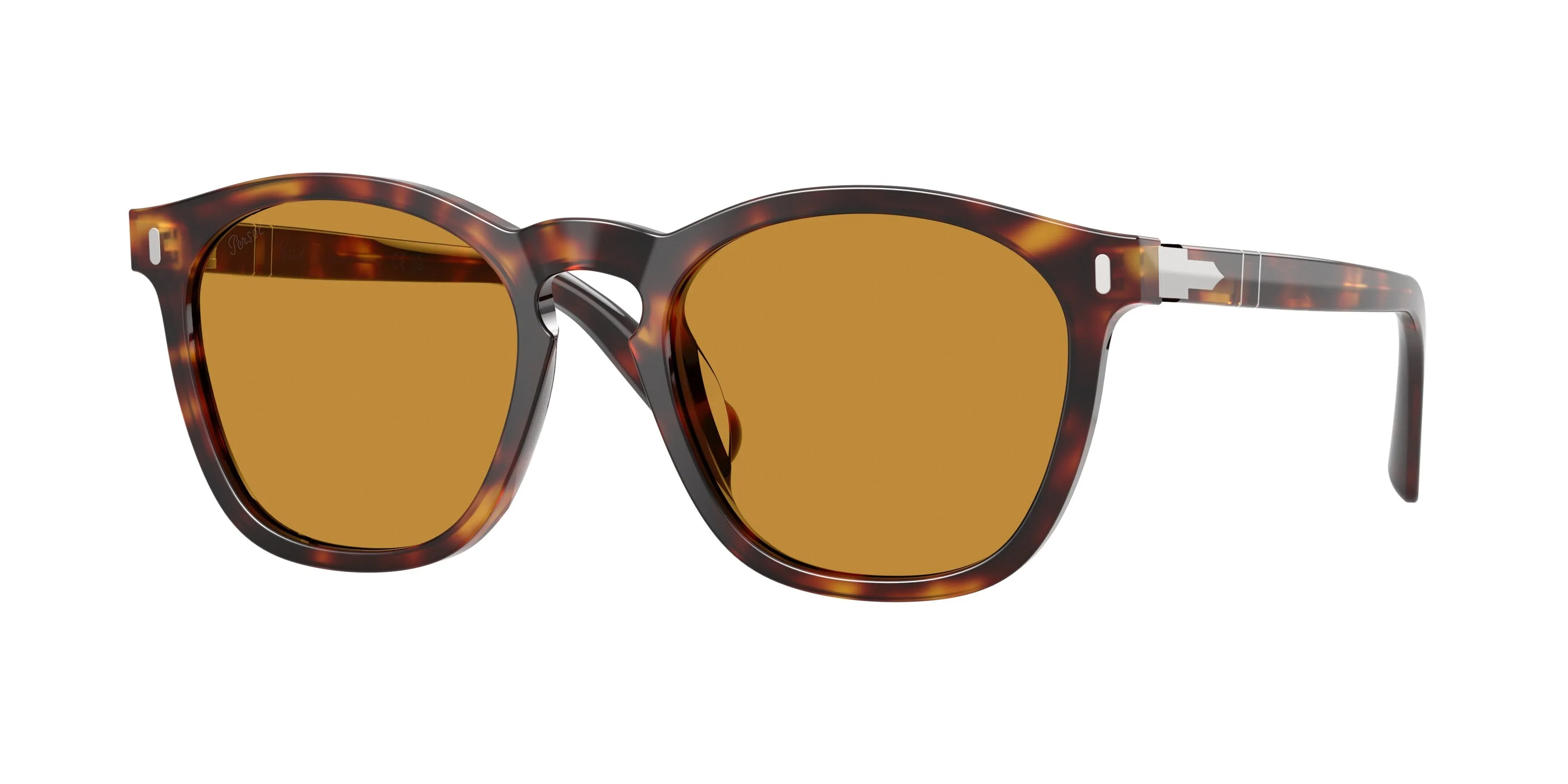Persol PO3413S 24/53 Occhiali da sole Acetato Tartaruga Giallo Squadrata Normale - immagine 1