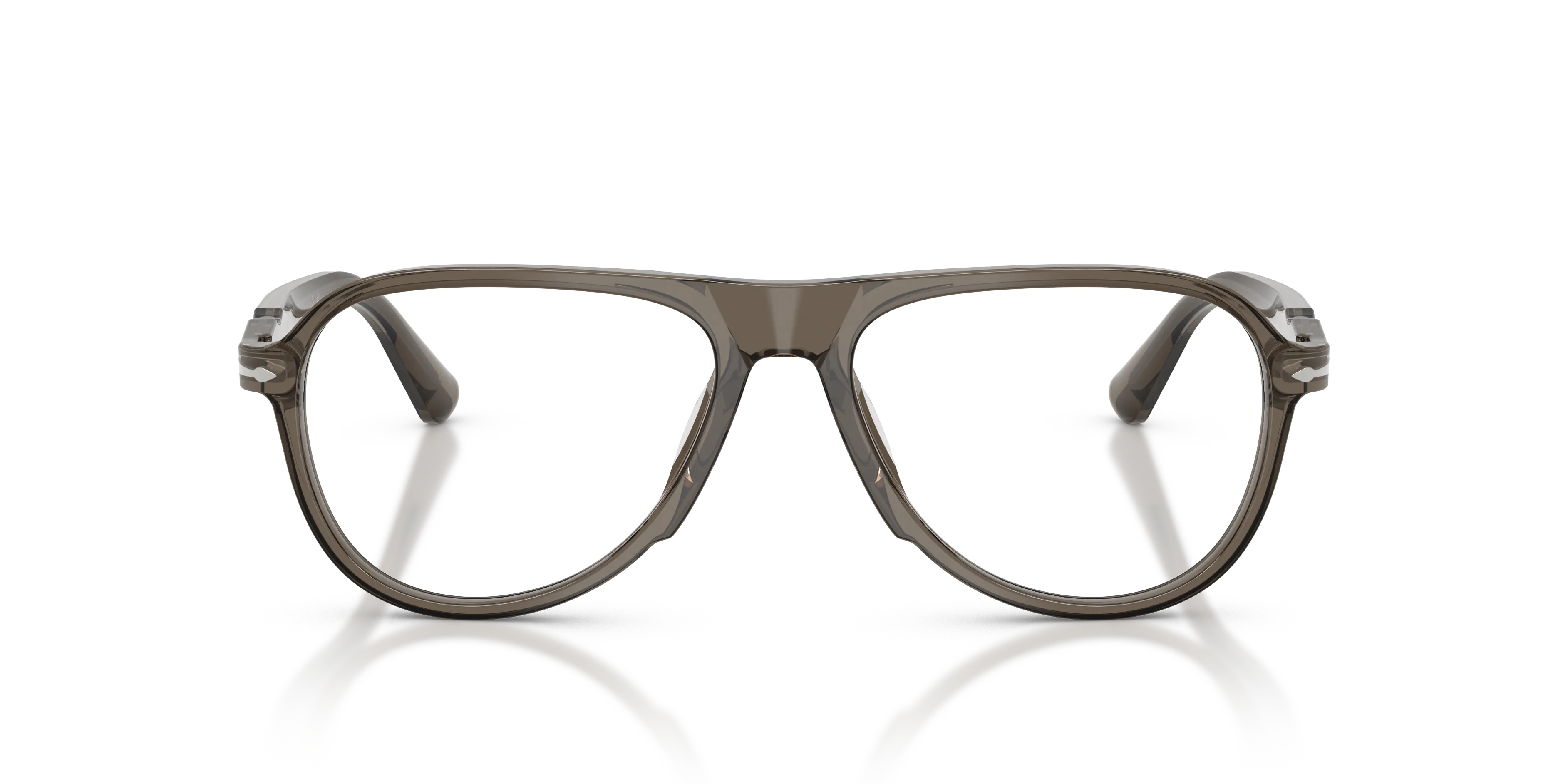 Persol PO3411V 1103 Montature da vista Acetato Verde Trasparente Pilot Normale - immagine 3