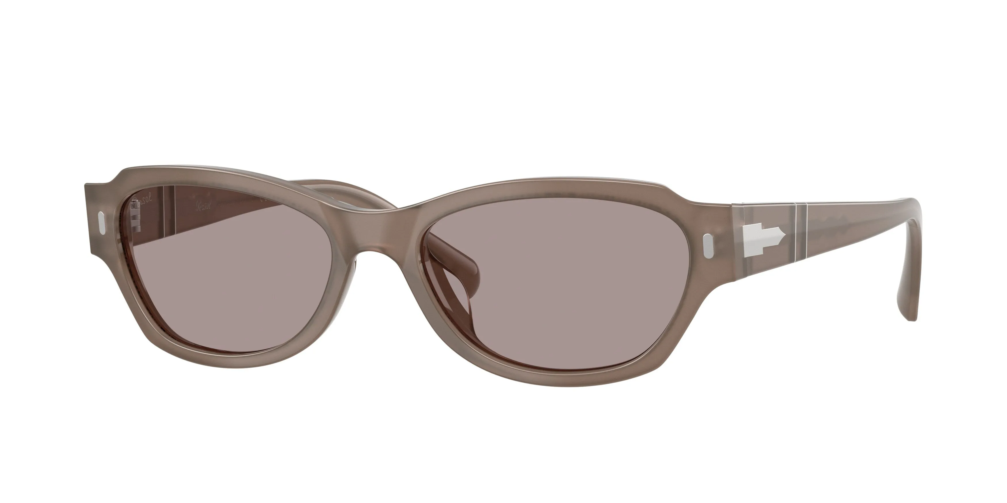 Persol PO3409S 125553 Occhiali da sole Acetato Grigio Viola Pantos Normale - immagine 1