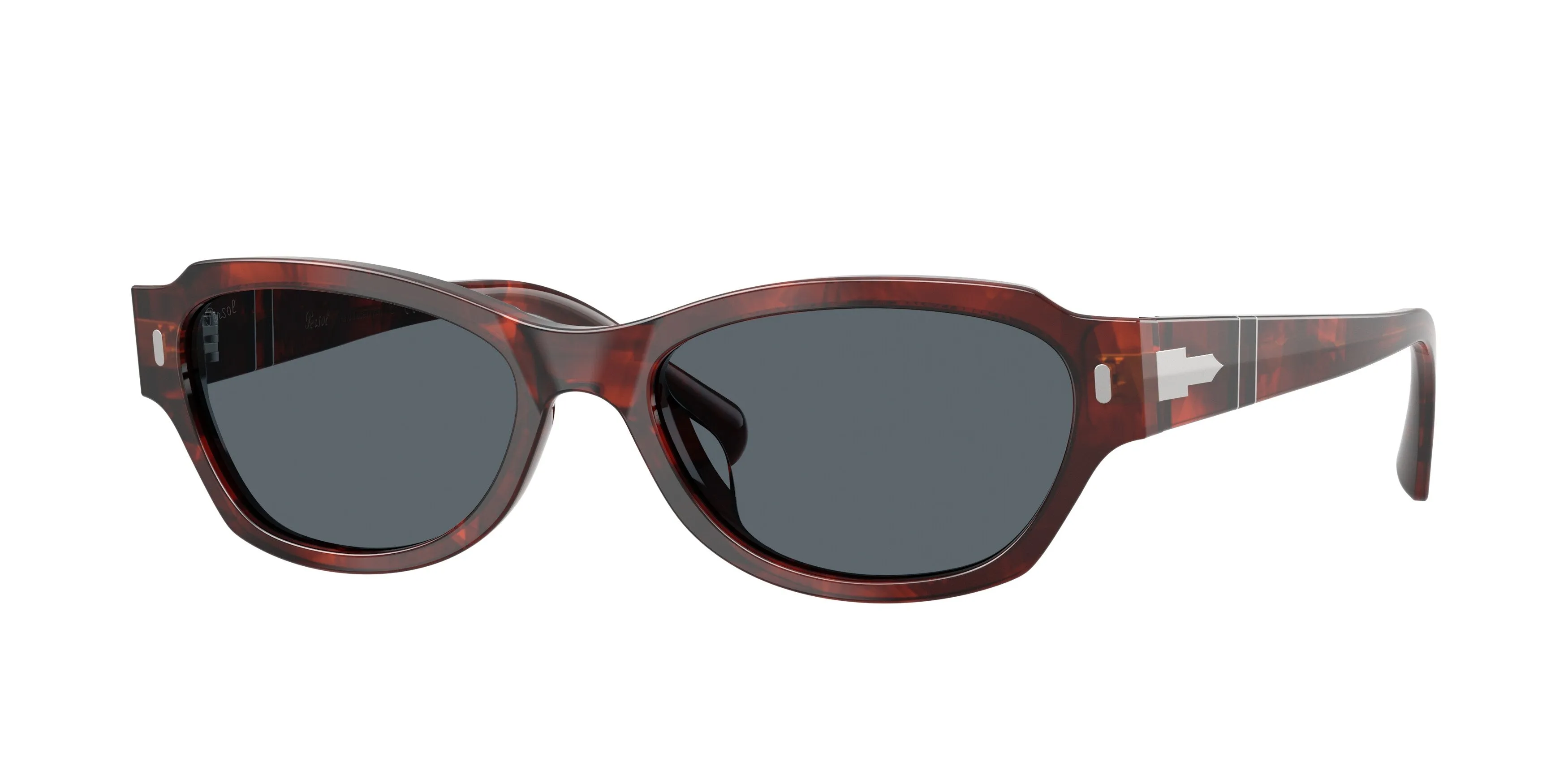 Persol PO3409S 1242R5 Occhiali da sole Acetato Tartaruga Blu Pantos Normale - immagine 1