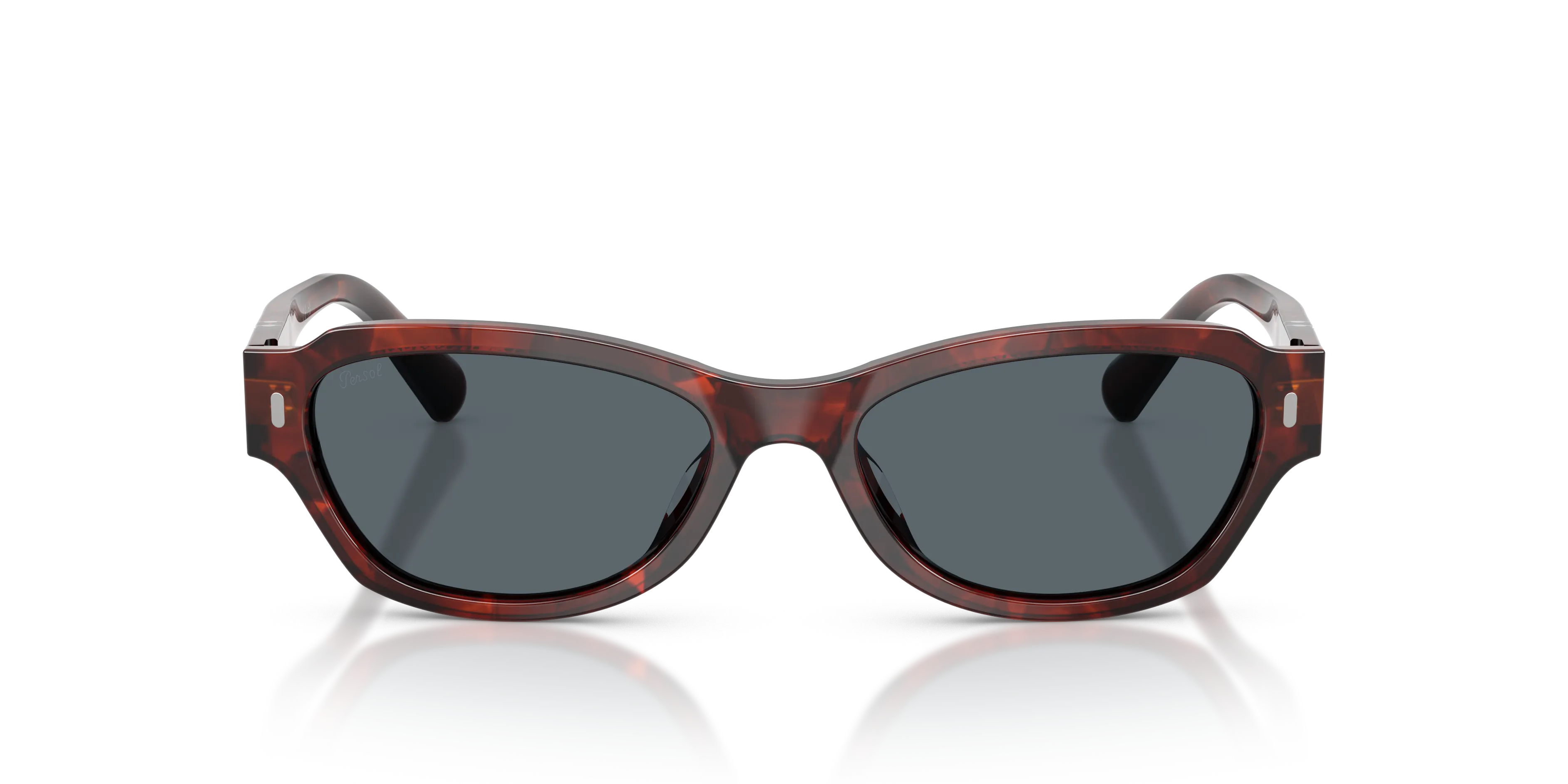 Persol PO3409S 1242R5 Occhiali da sole Acetato Tartaruga Blu Pantos Normale - immagine 3