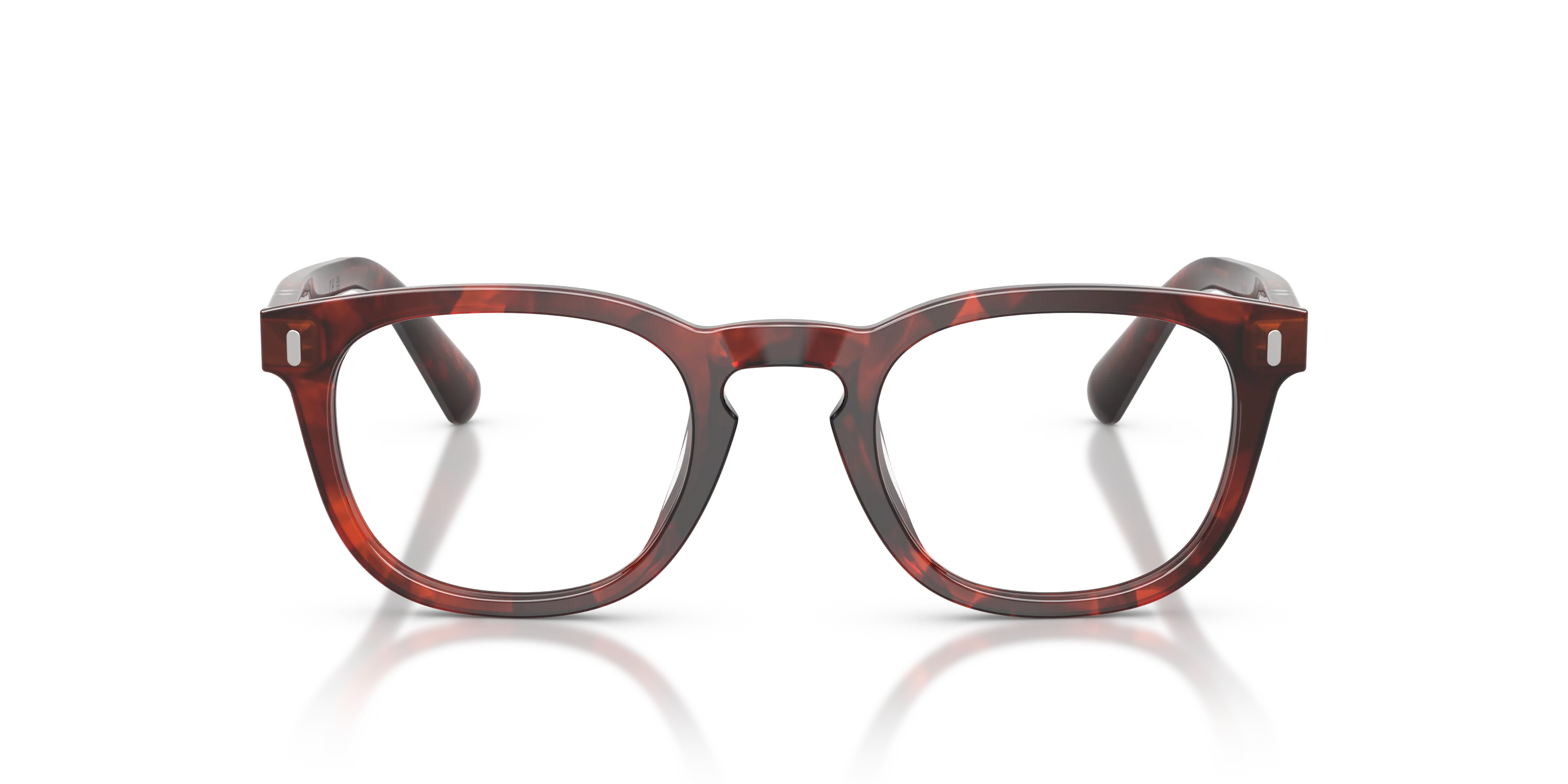 Persol PO3406V GIANNI 1242 Montature da vista Acetato Tartaruga Trasparente Squadrata Normale - immagine 3