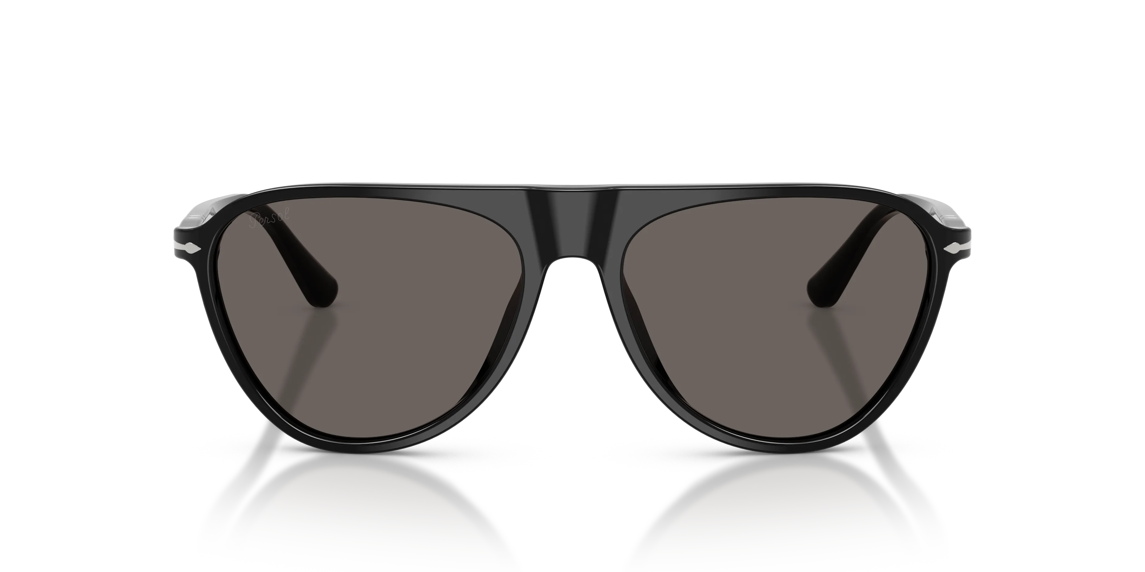 Persol PO3404S 95/B1 Occhiali da sole Acetato Nero Grigio Pilot Normale - immagine 3