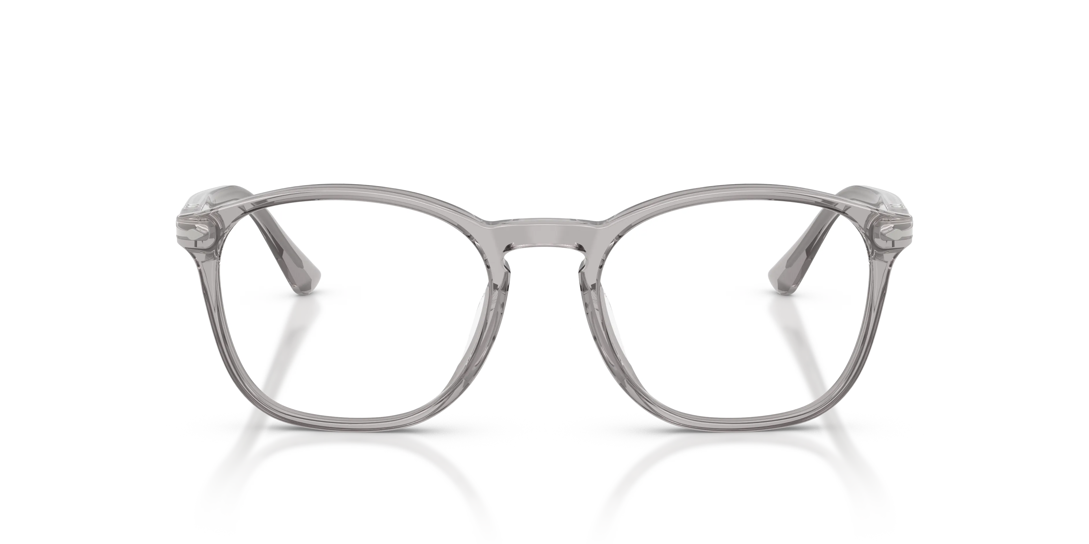 Persol PO3007VX 309 Montature da vista Acetato Grigio Trasparente Squadrata Normale - immagine 3