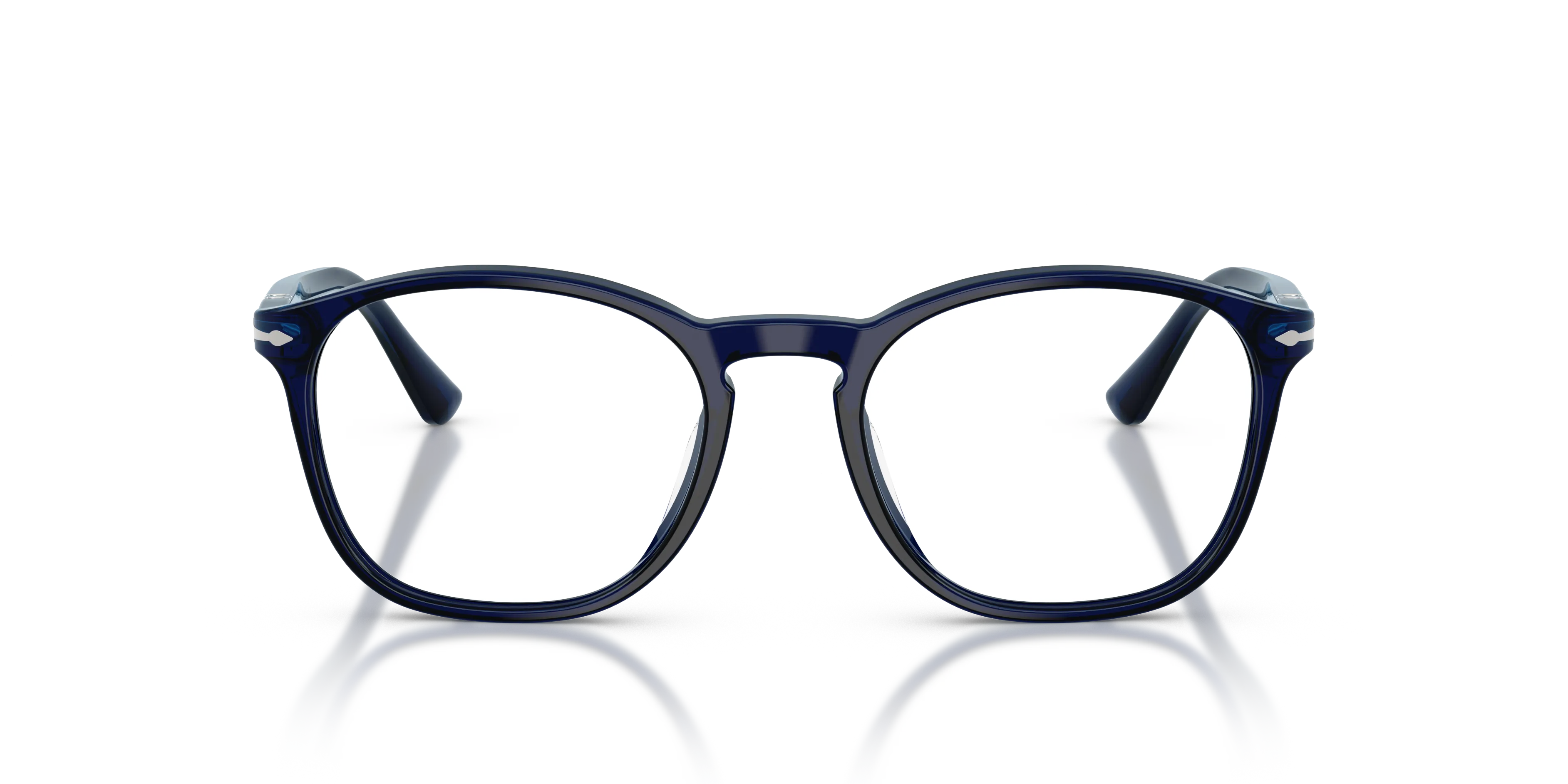 Persol PO3007VX 181 Montature da vista Acetato Blu Trasparente Squadrata Normale - immagine 3