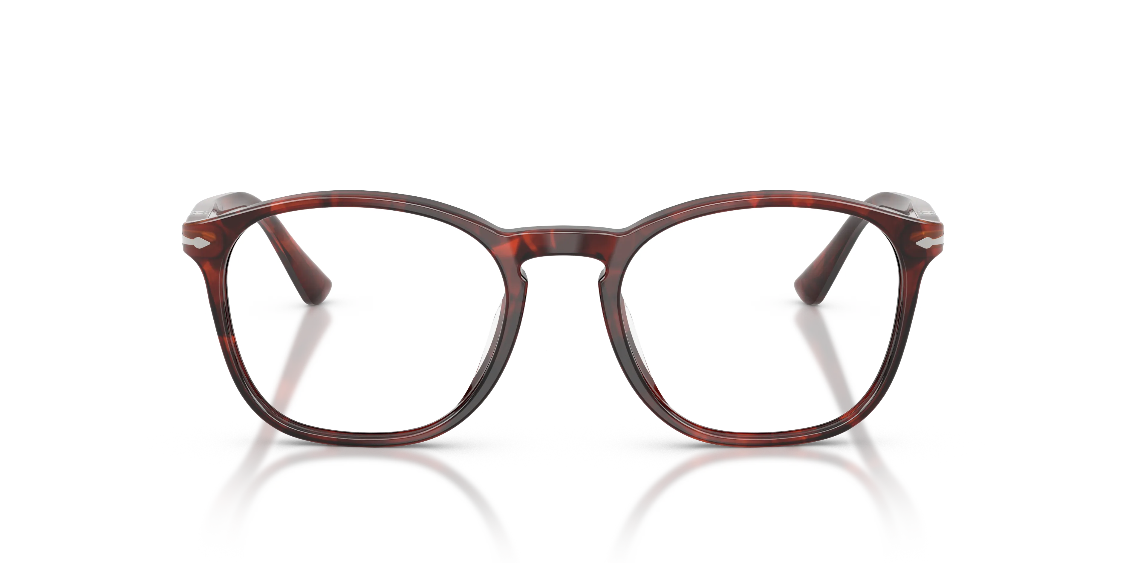 Persol PO3007VX 1242 Montature da vista Acetato Tartaruga Trasparente Squadrata Normale - immagine 3