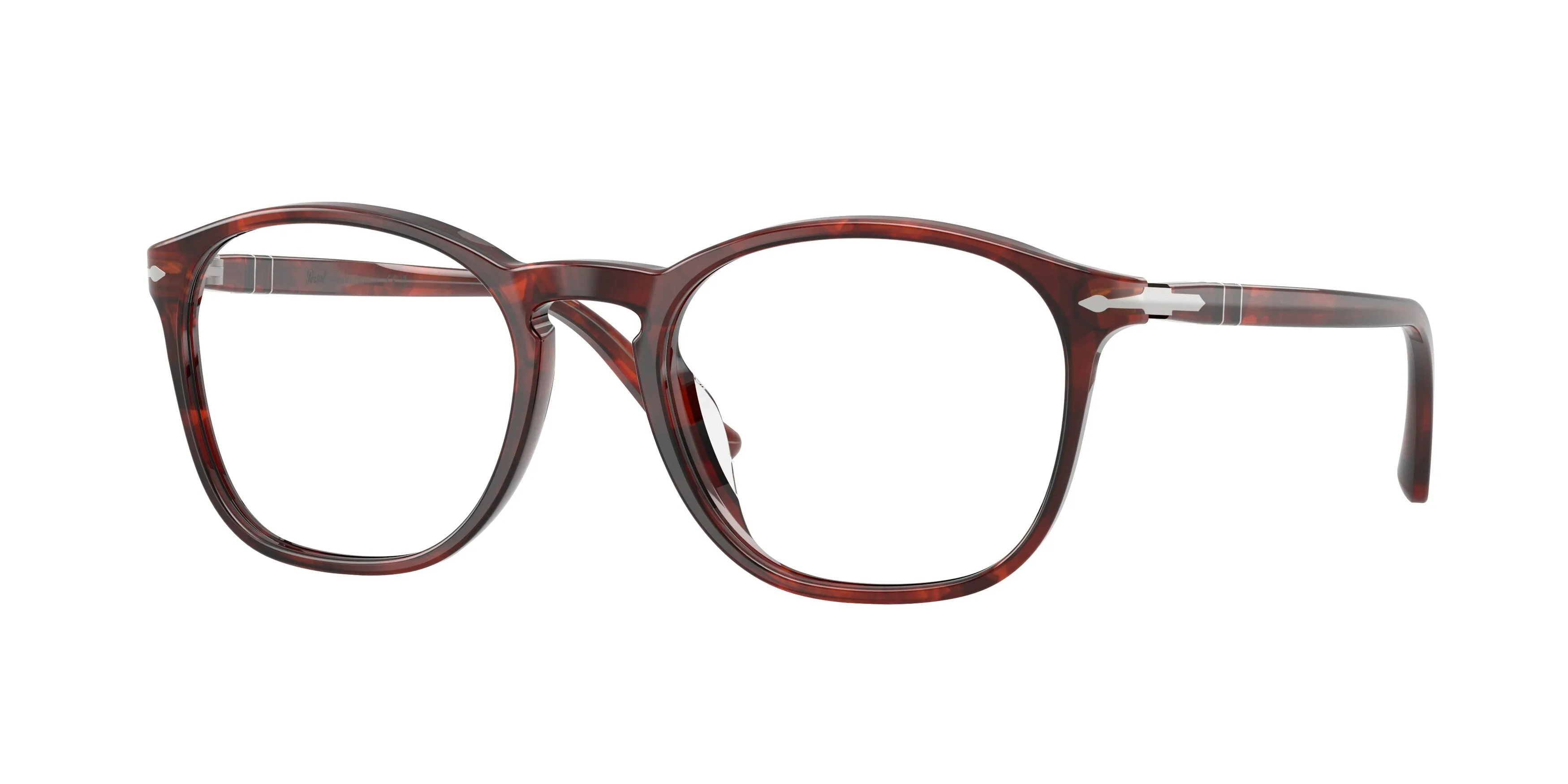Persol PO3007VX 1242 Montature da vista Acetato Tartaruga Trasparente Squadrata Normale - immagine 1