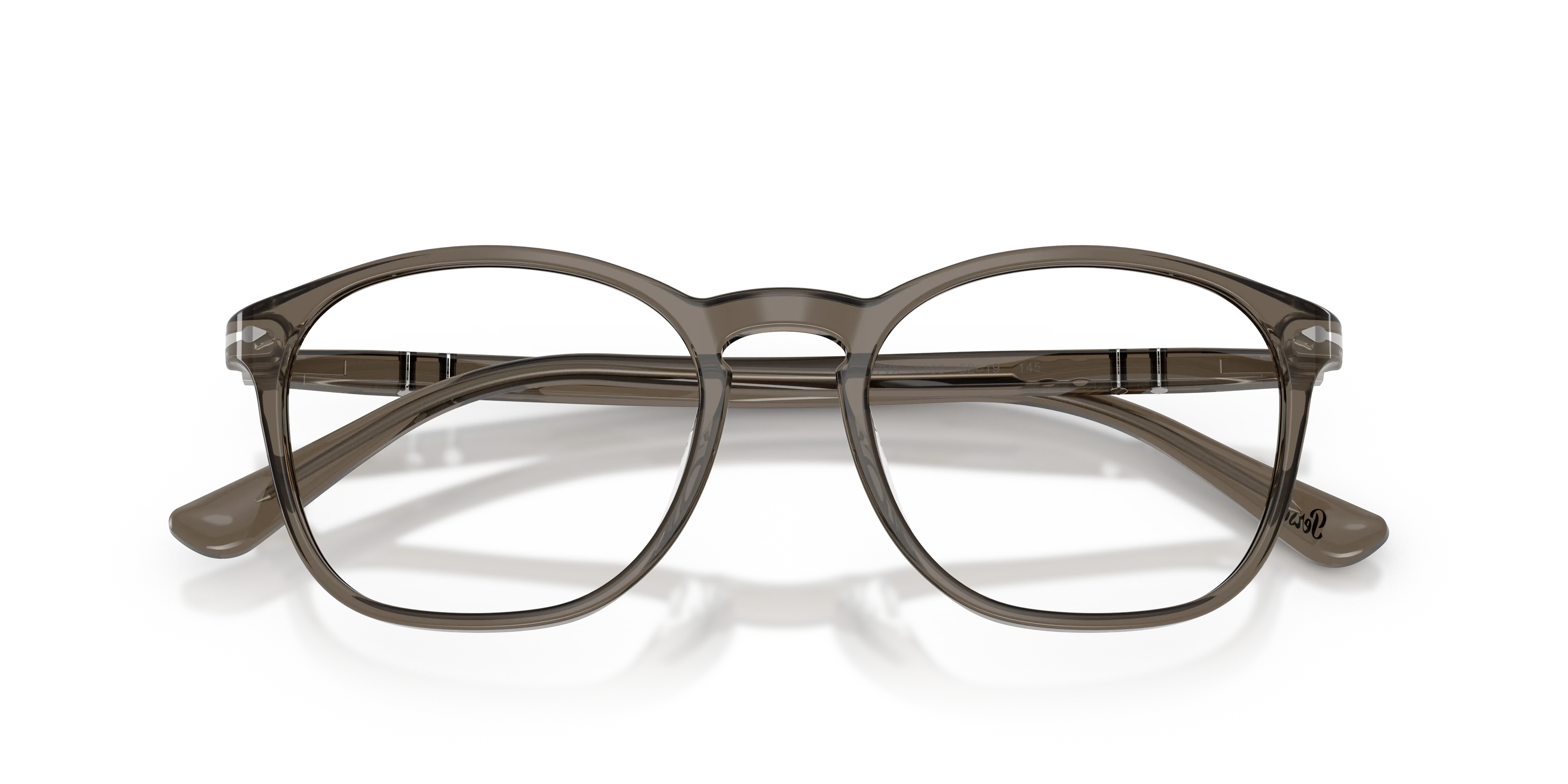 Persol PO3007VX 1103 Montature da vista Acetato Verde Trasparente Squadrata Normale - immagine 2
