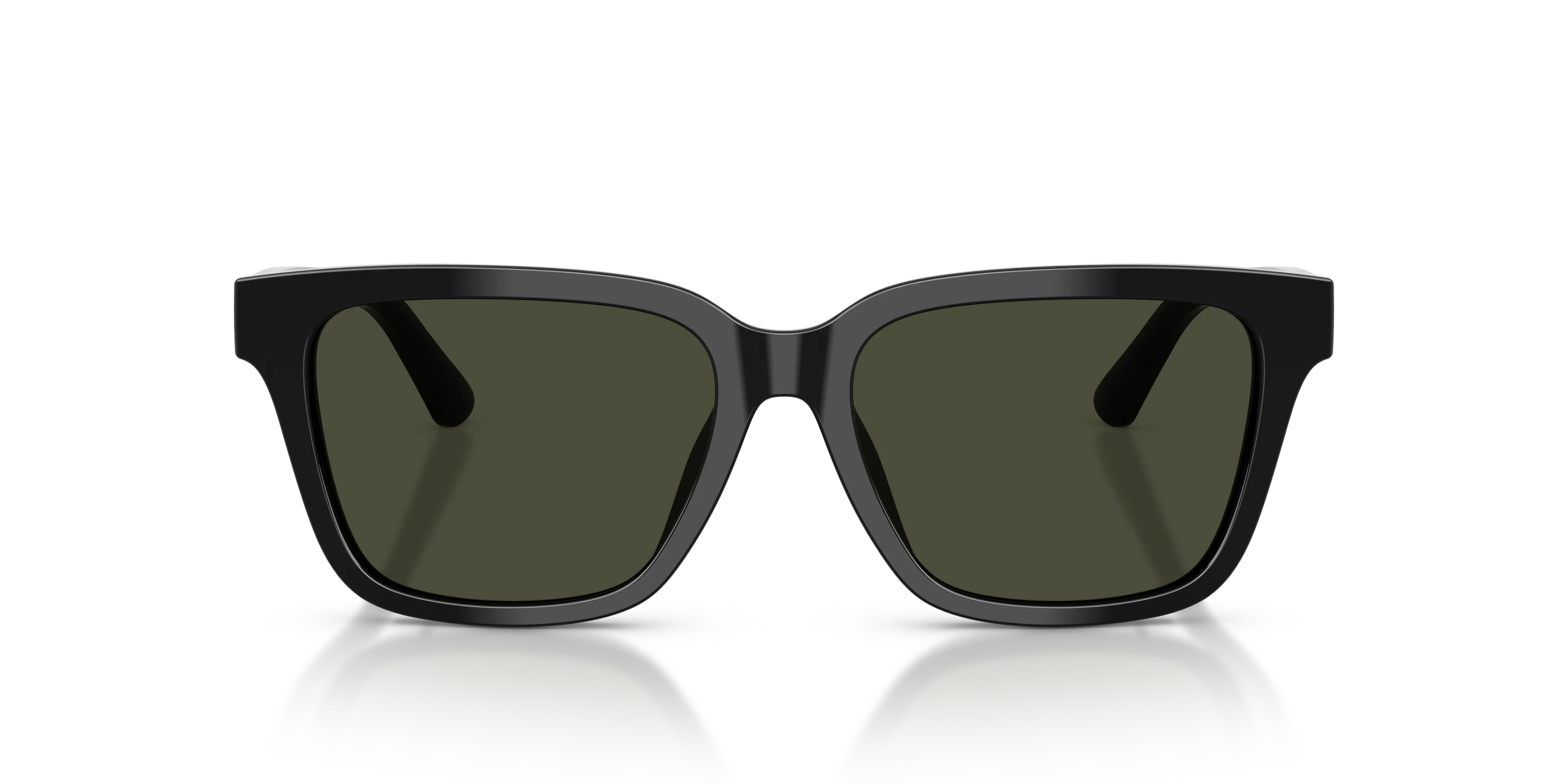Polo Ralph Lauren PH4247U 500182 Occhiali da sole Acetato Nero Verde Squadrata Normale - immagine 3