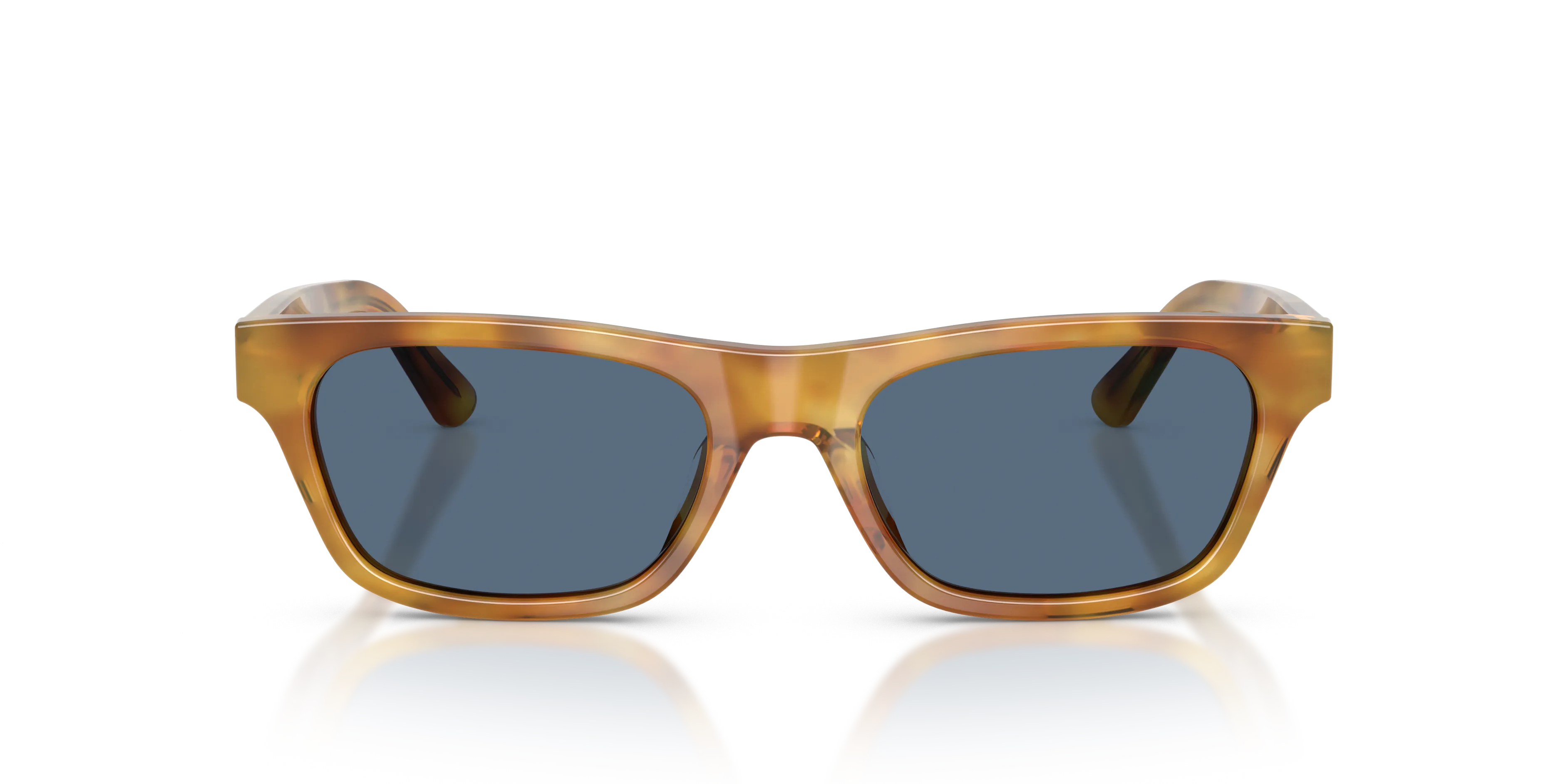 Polo Ralph Lauren PH4238U 639380 Occhiali da sole Acetato Tartaruga Blu Squadrata Normale - immagine 3