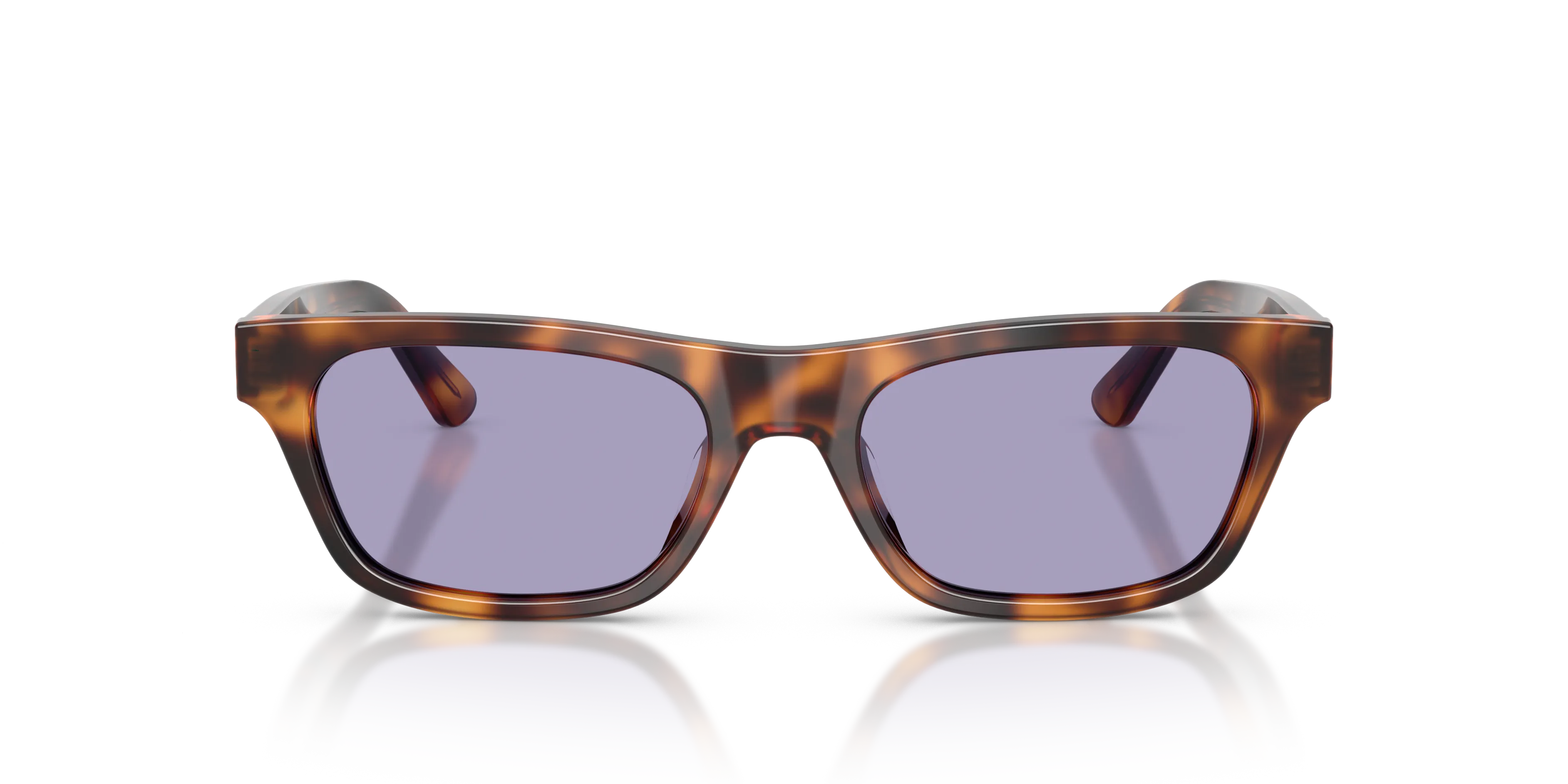 Polo Ralph Lauren PH4238U 63551A Occhiali da sole Acetato Tartaruga Lilla Squadrata Normale - immagine 3