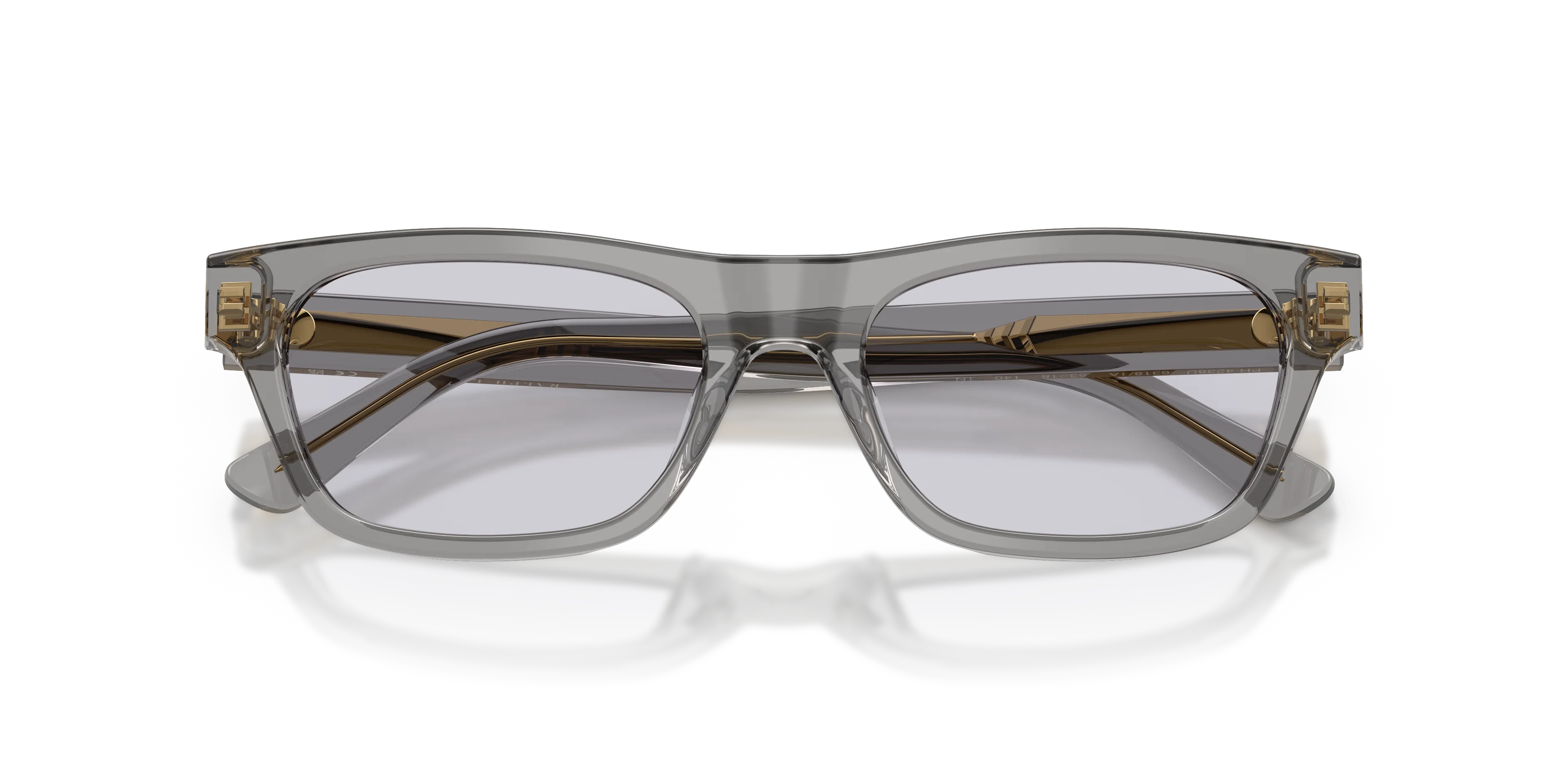 Polo Ralph Lauren PH4238U 63181A Occhiali da sole Acetato Grigio Lilla Squadrata Normale - immagine 2