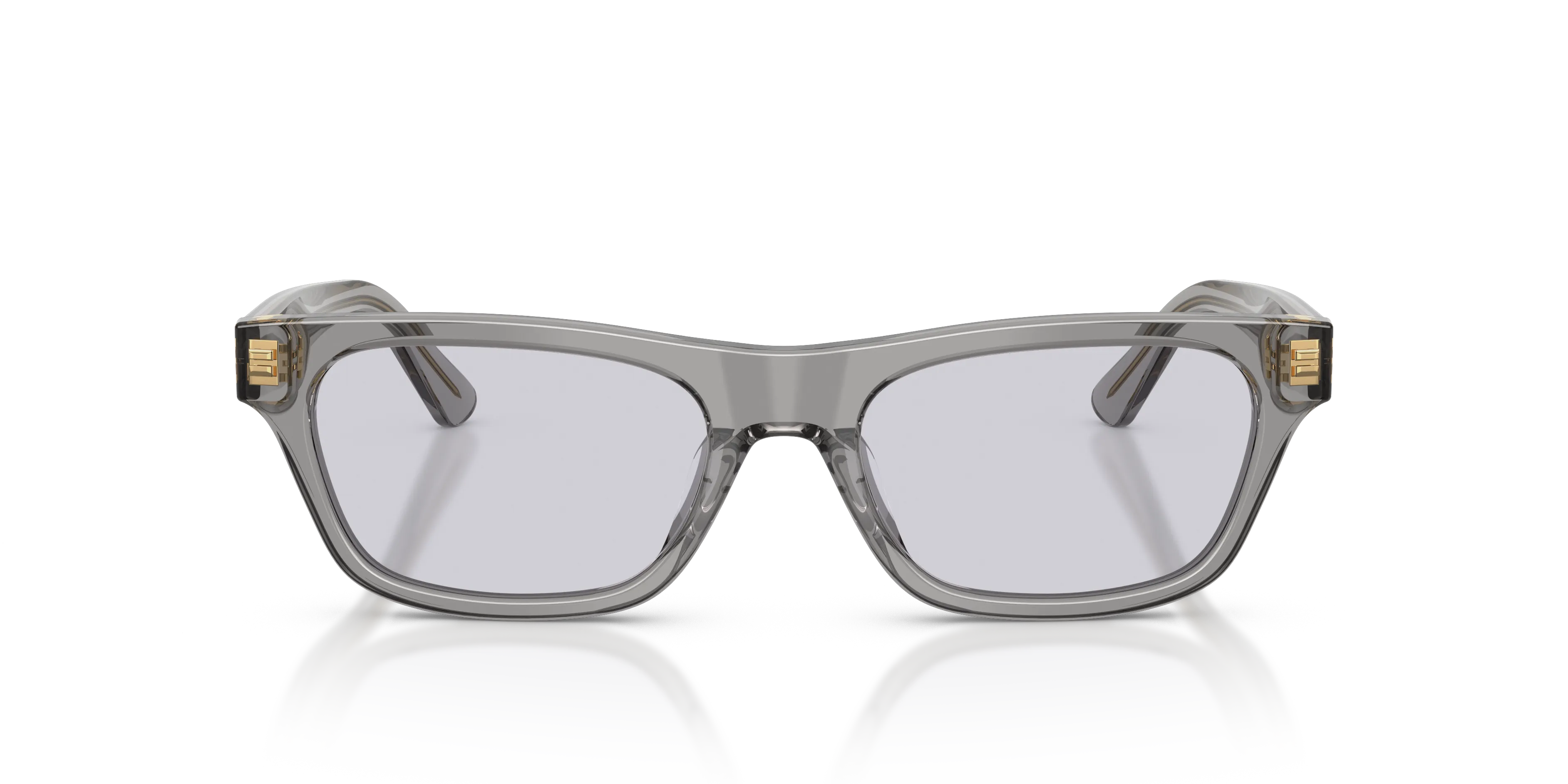 Polo Ralph Lauren PH4238U 63181A Occhiali da sole Acetato Grigio Lilla Squadrata Normale - immagine 3