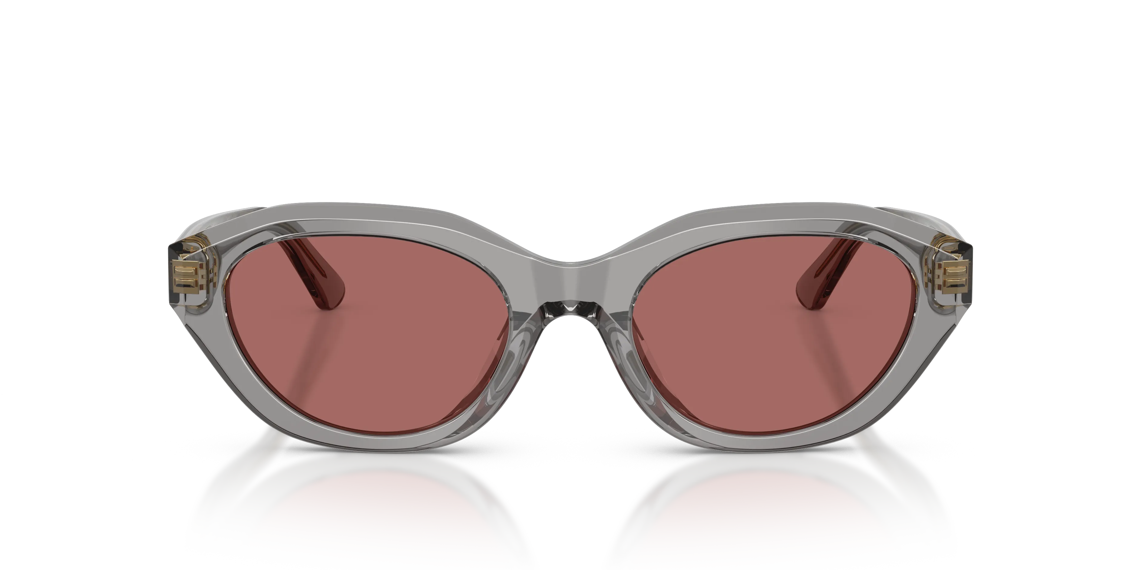 Polo Ralph Lauren PH4237U 631869 Occhiali da sole Acetato Grigio Viola Cat Eye Normale - immagine 3
