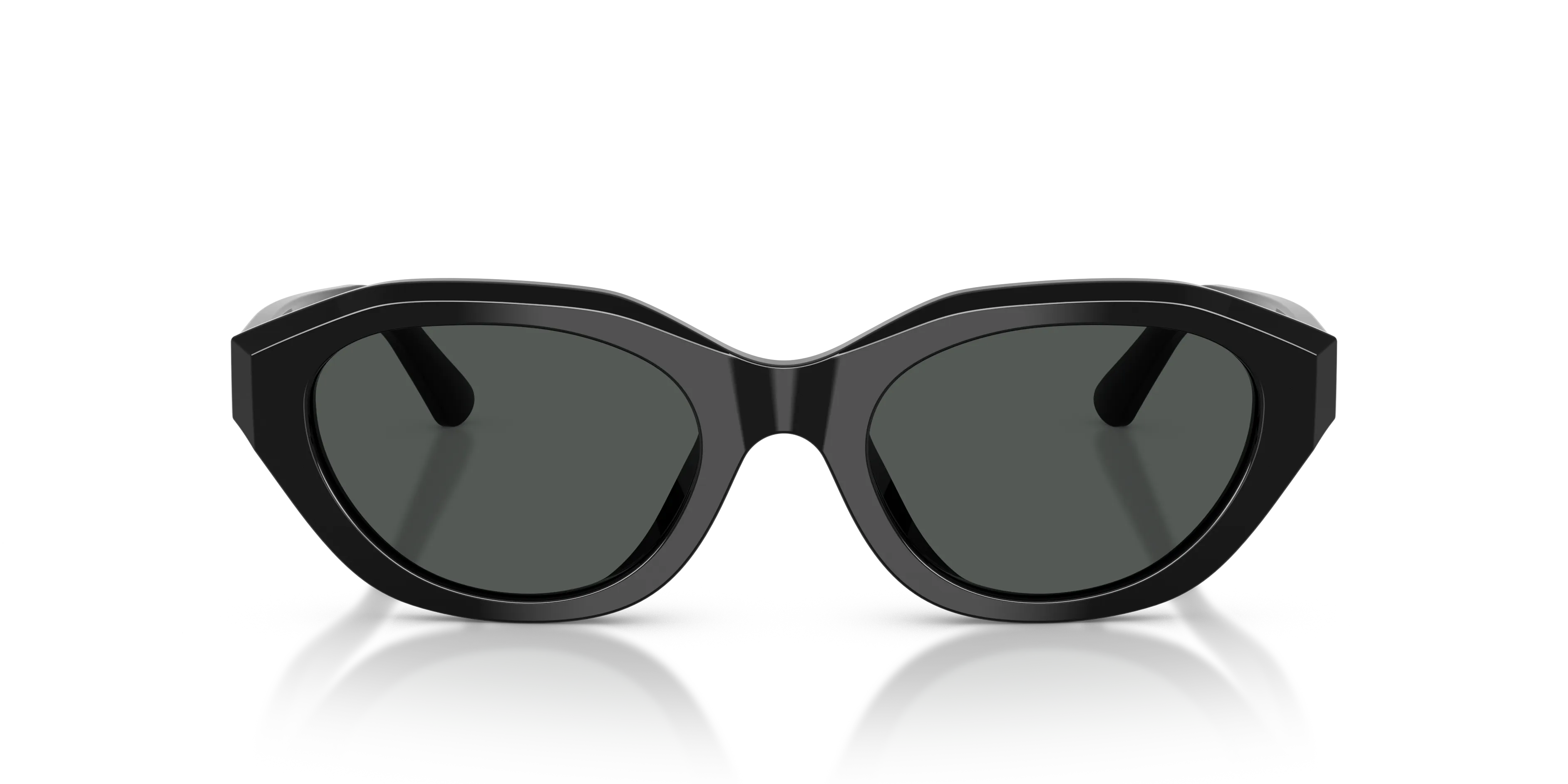 Polo Ralph Lauren PH4237U 500187 Occhiali da sole Acetato Nero Grigio Cat Eye Normale - immagine 3
