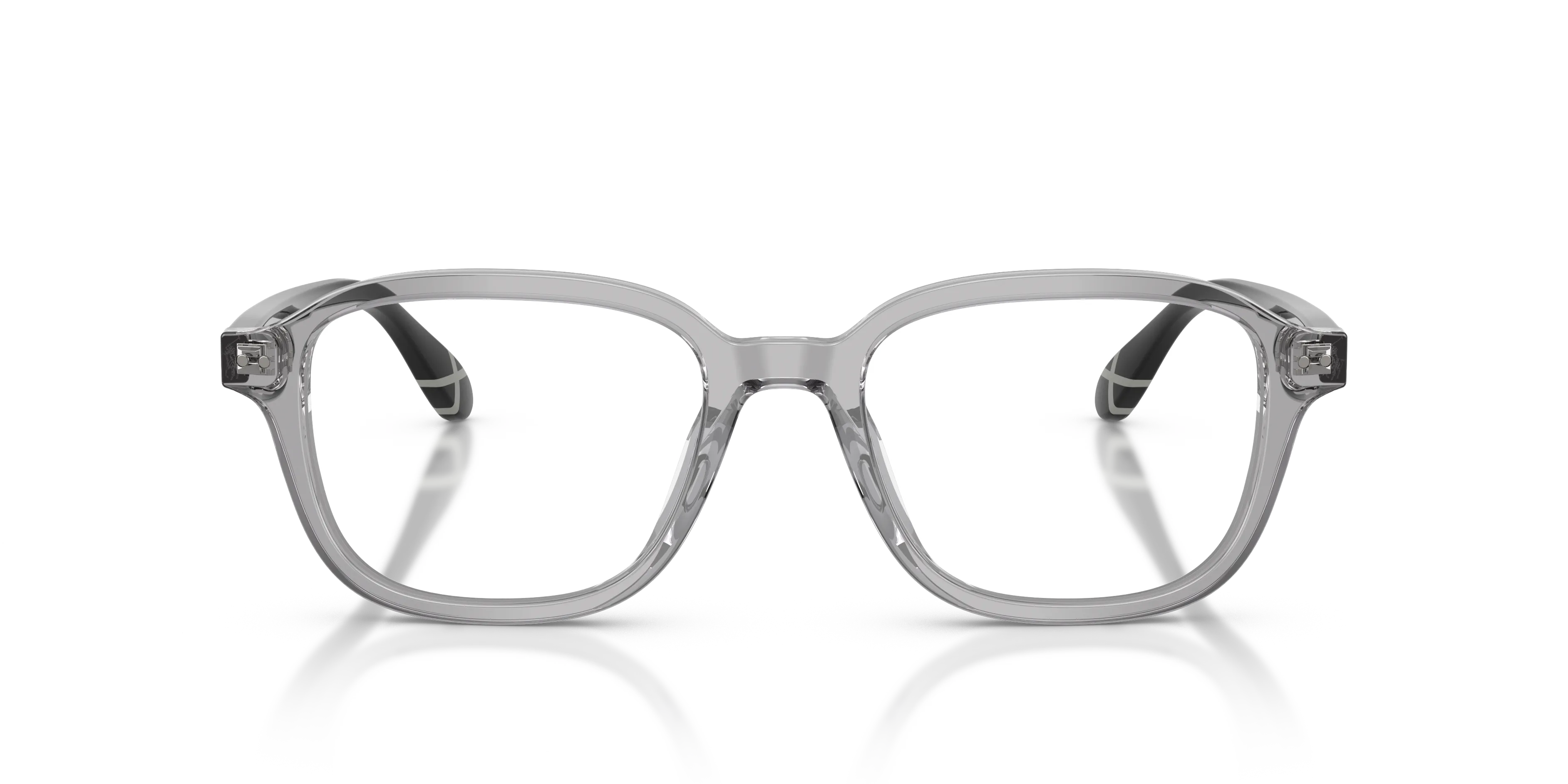 Polo Ralph Lauren PH2322U 6317 Montature da vista Acetato Grigio Trasparente Squadrata Normale - immagine 3