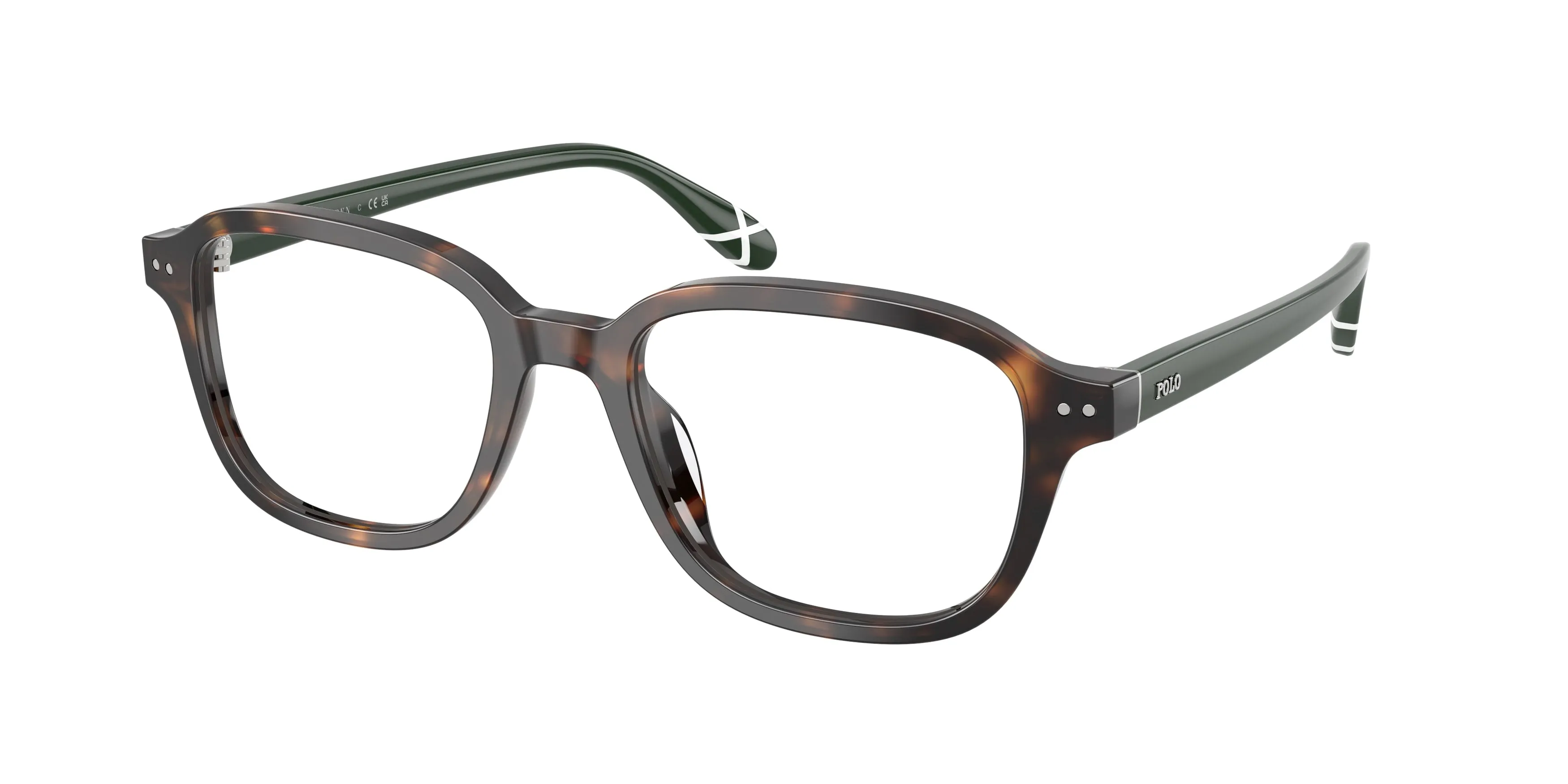 Polo Ralph Lauren PH2322U 5003 Montature da vista Acetato Tartaruga Trasparente Squadrata Normale - immagine 1