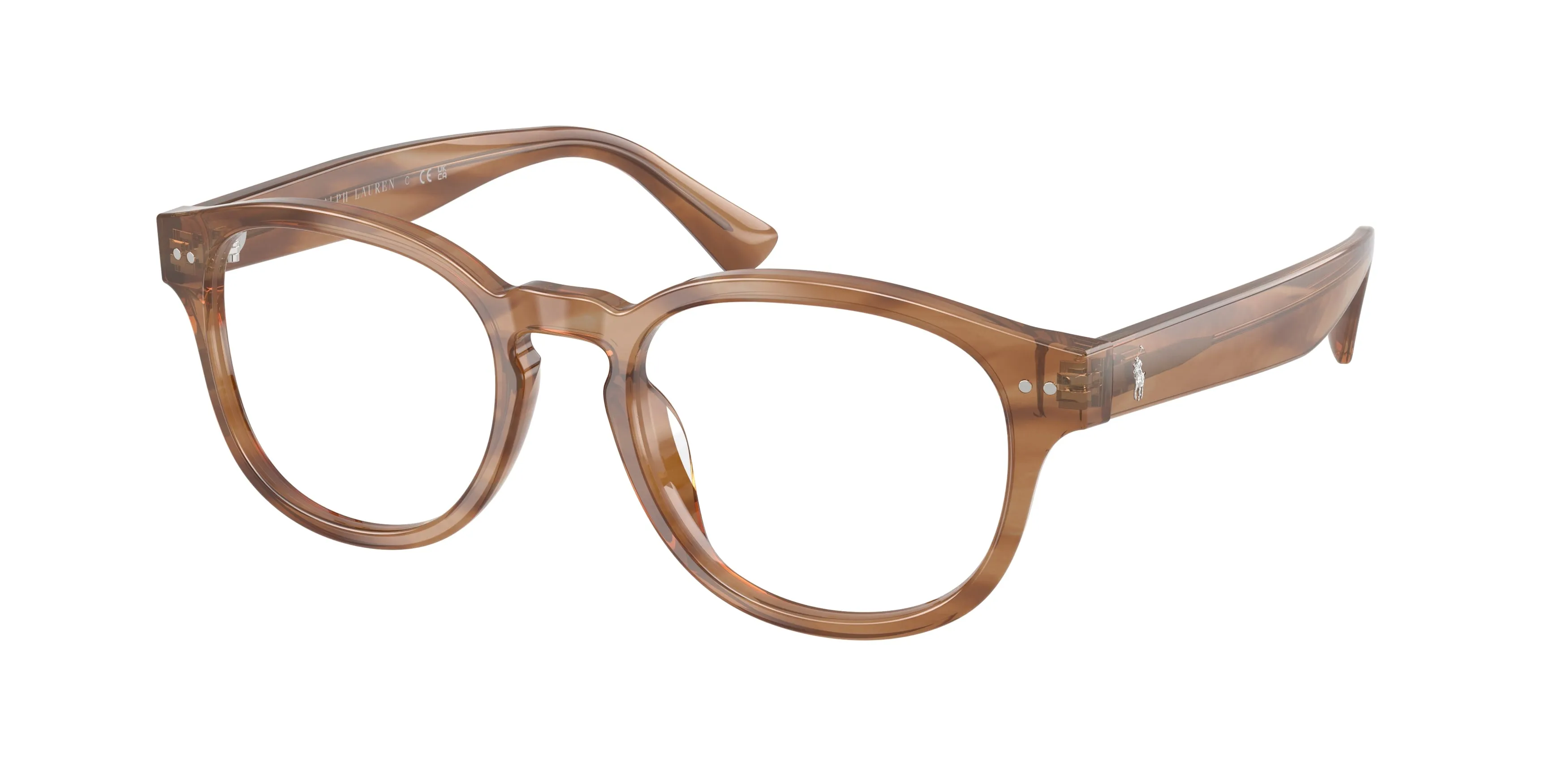 Polo Ralph Lauren PH2318U 6138 Montature da vista Acetato Tartaruga Trasparente Pantos Normale - immagine 1