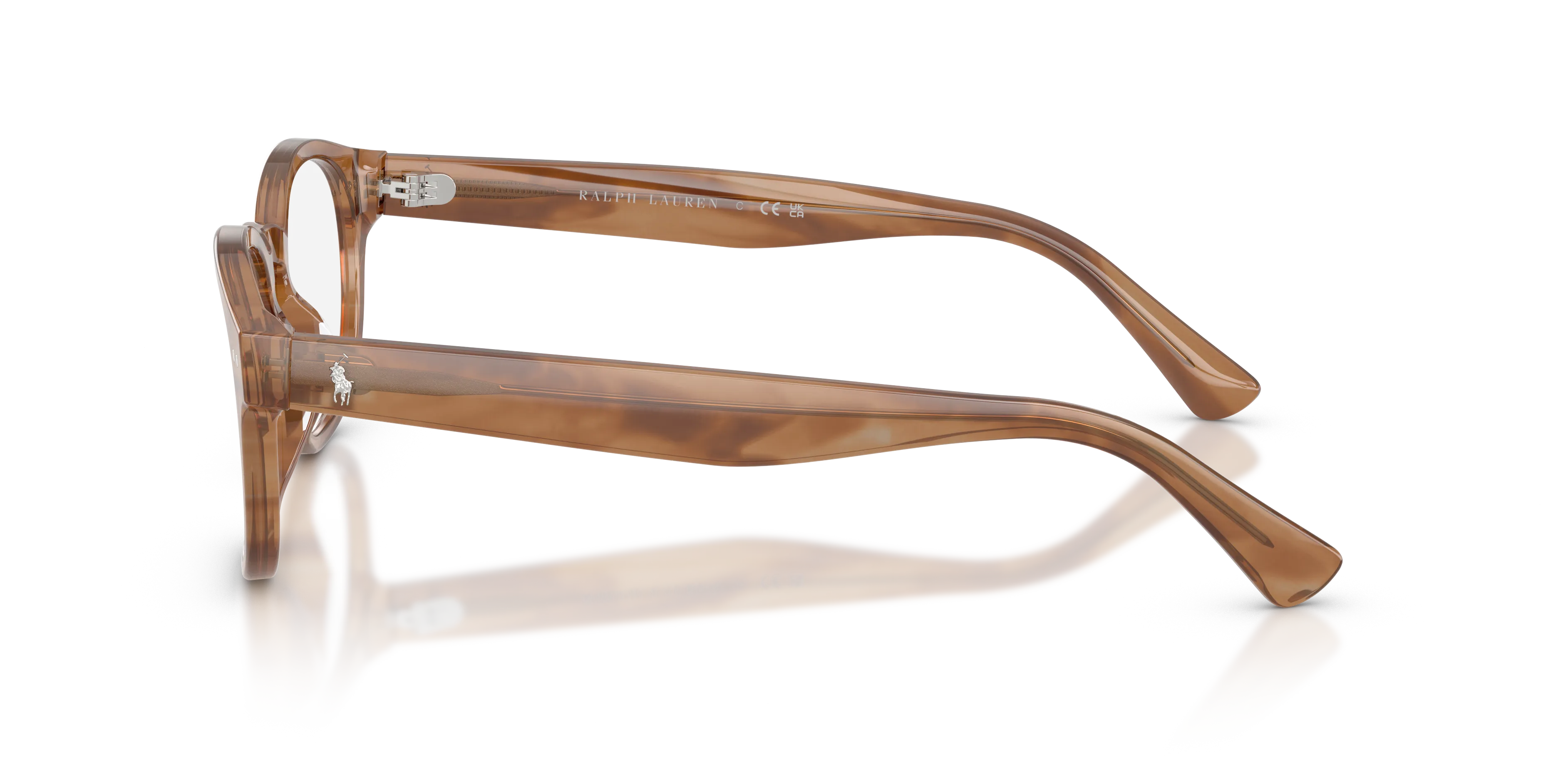 Polo Ralph Lauren PH2318U 6138 Montature da vista Acetato Tartaruga Trasparente Pantos Normale - immagine 4
