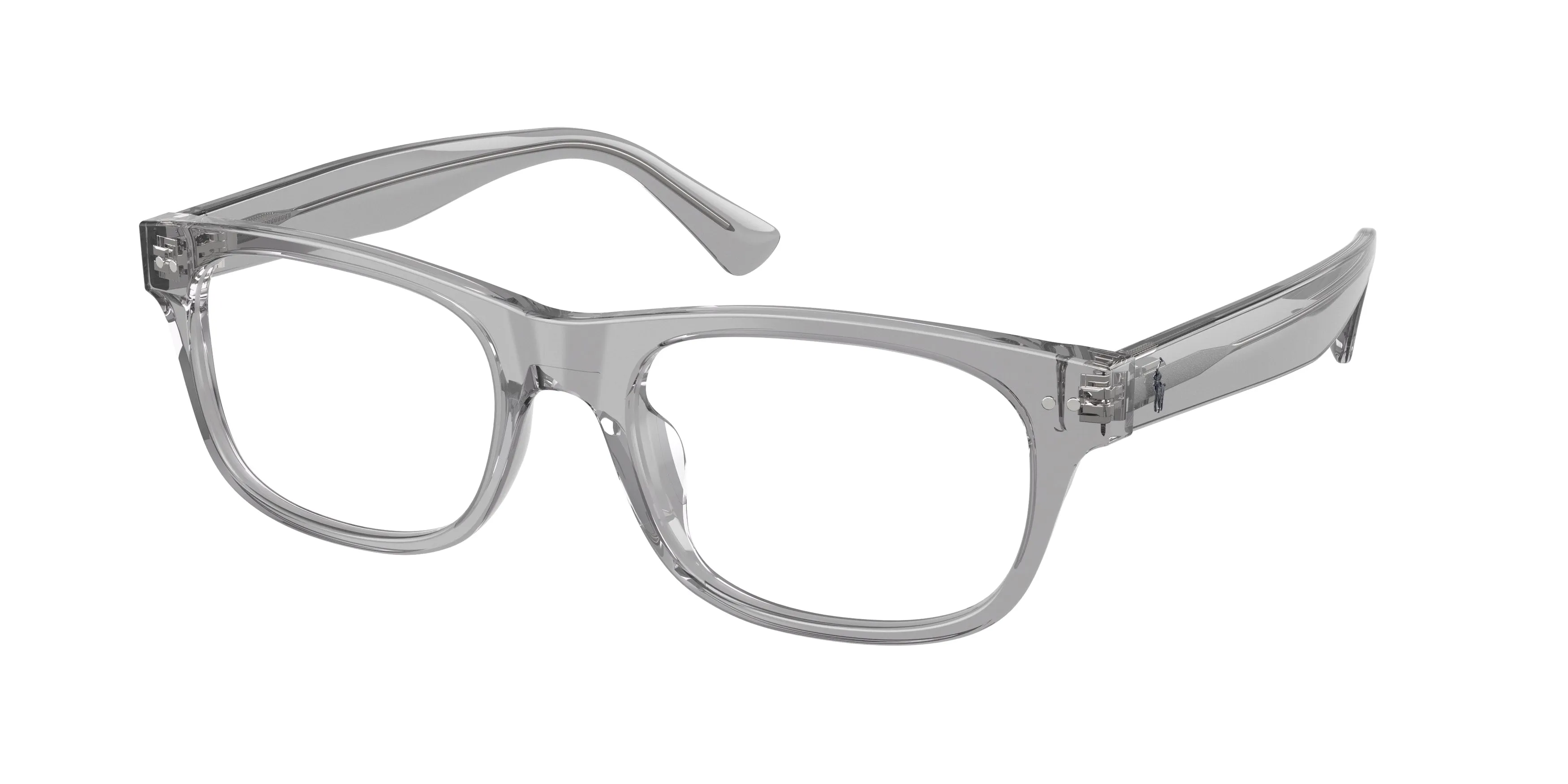 Polo Ralph Lauren PH2317U 6317 Montature da vista Acetato Grigio Trasparente Pillow Normale - immagine 1