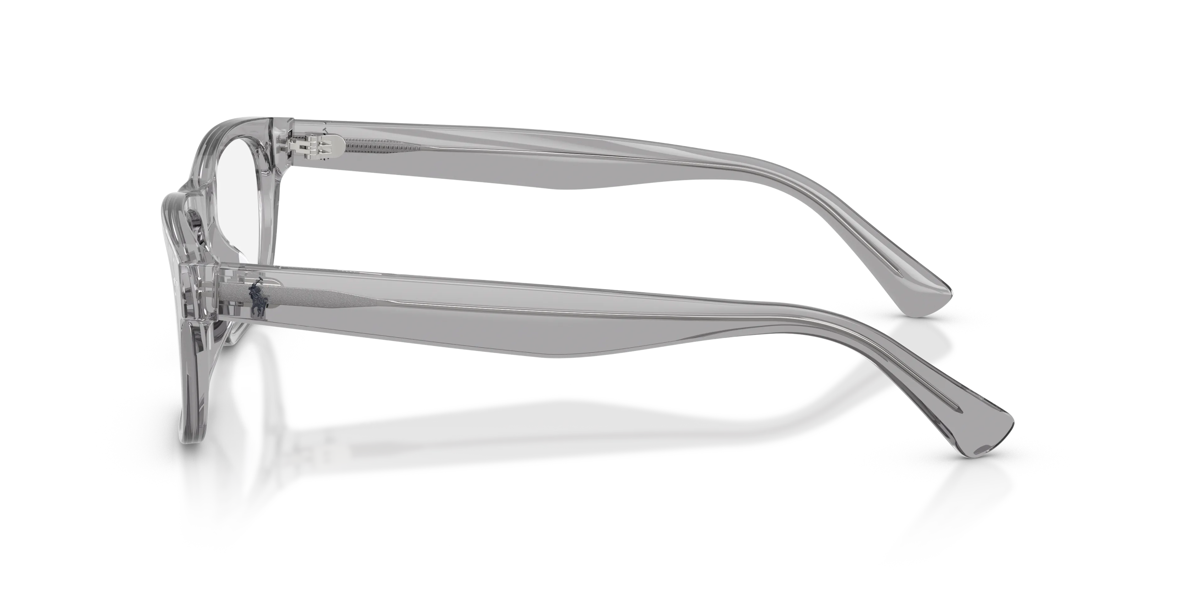 Polo Ralph Lauren PH2317U 6317 Montature da vista Acetato Grigio Trasparente Pillow Normale - immagine 4