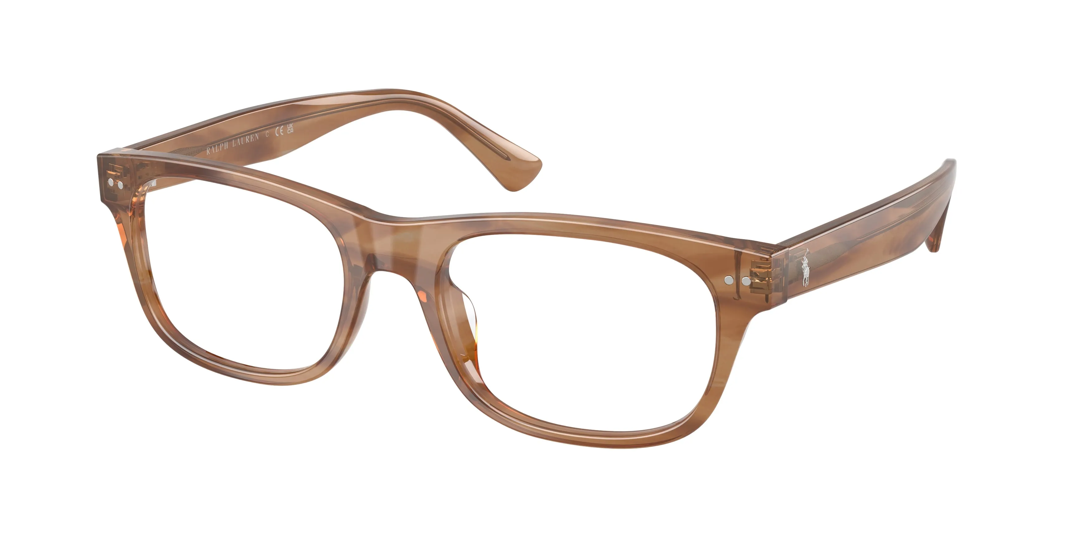 Polo Ralph Lauren PH2317U 6138 Montature da vista Acetato Tartaruga Trasparente Pillow Normale - immagine 1