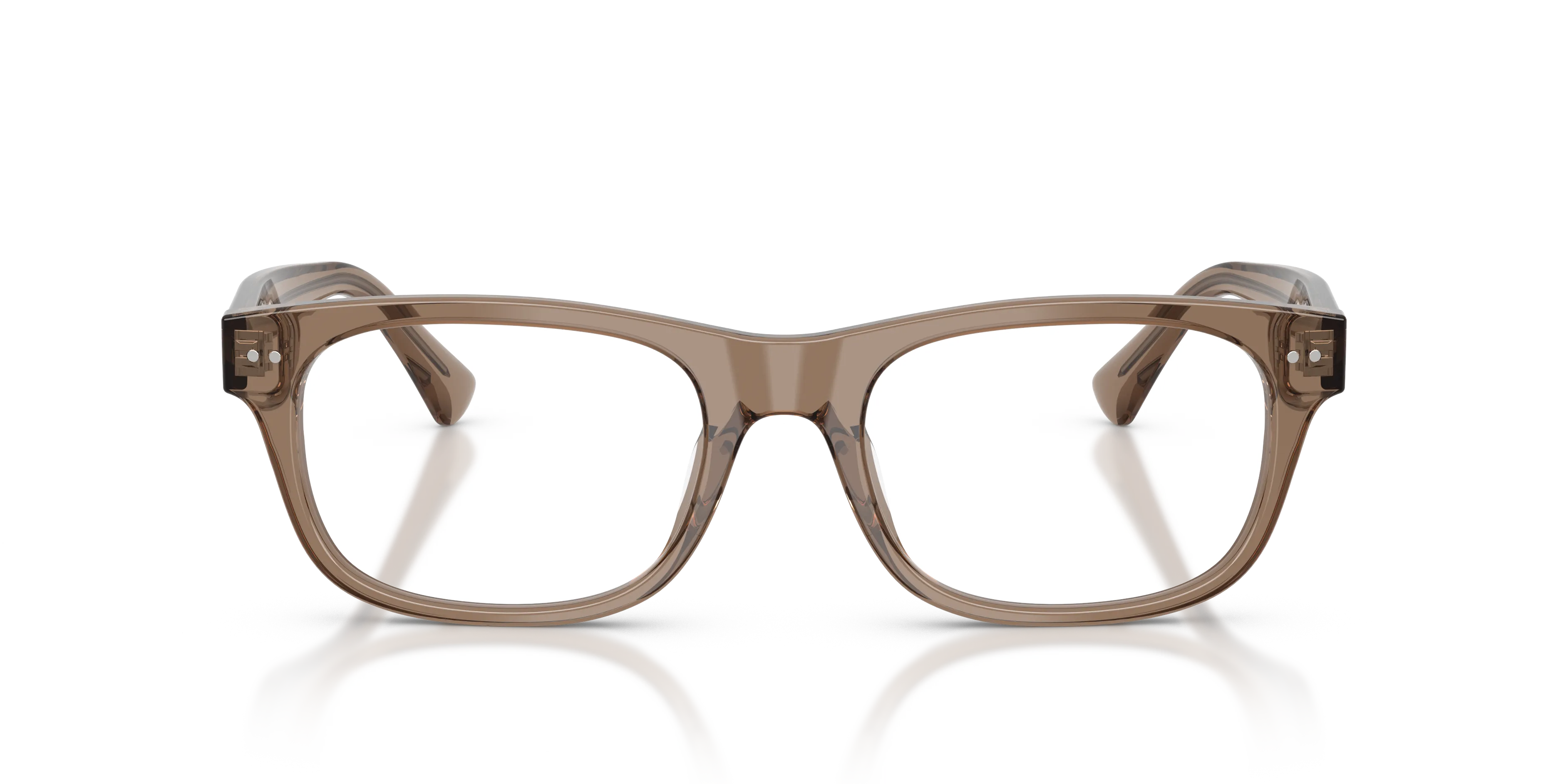 Polo Ralph Lauren PH2317U 6085 Montature da vista Acetato Marrone Trasparente Pillow Normale - immagine 3
