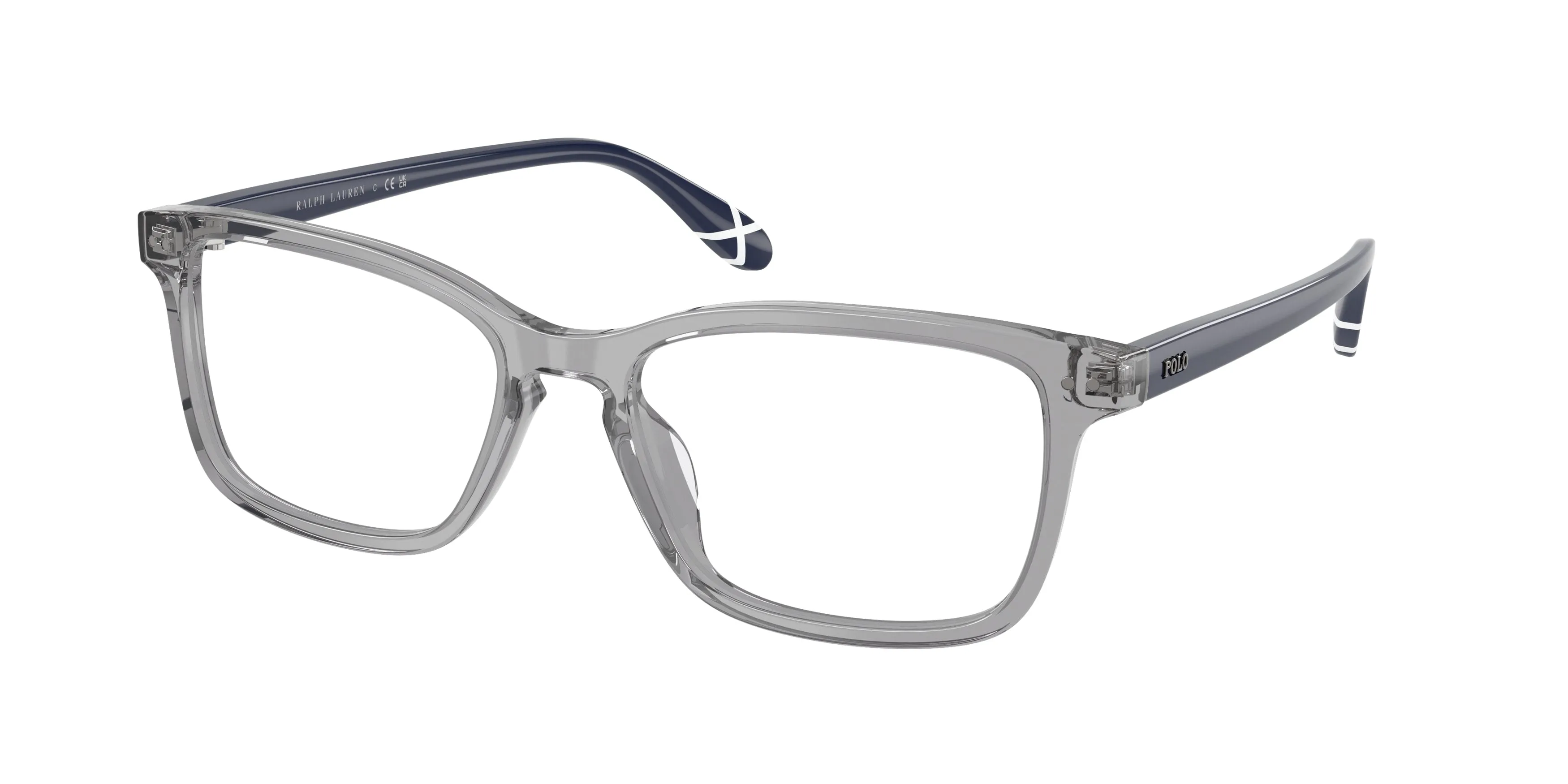 Polo Ralph Lauren PH2316U 6317 Montature da vista Acetato Grigio Trasparente Pillow Normale - immagine 1