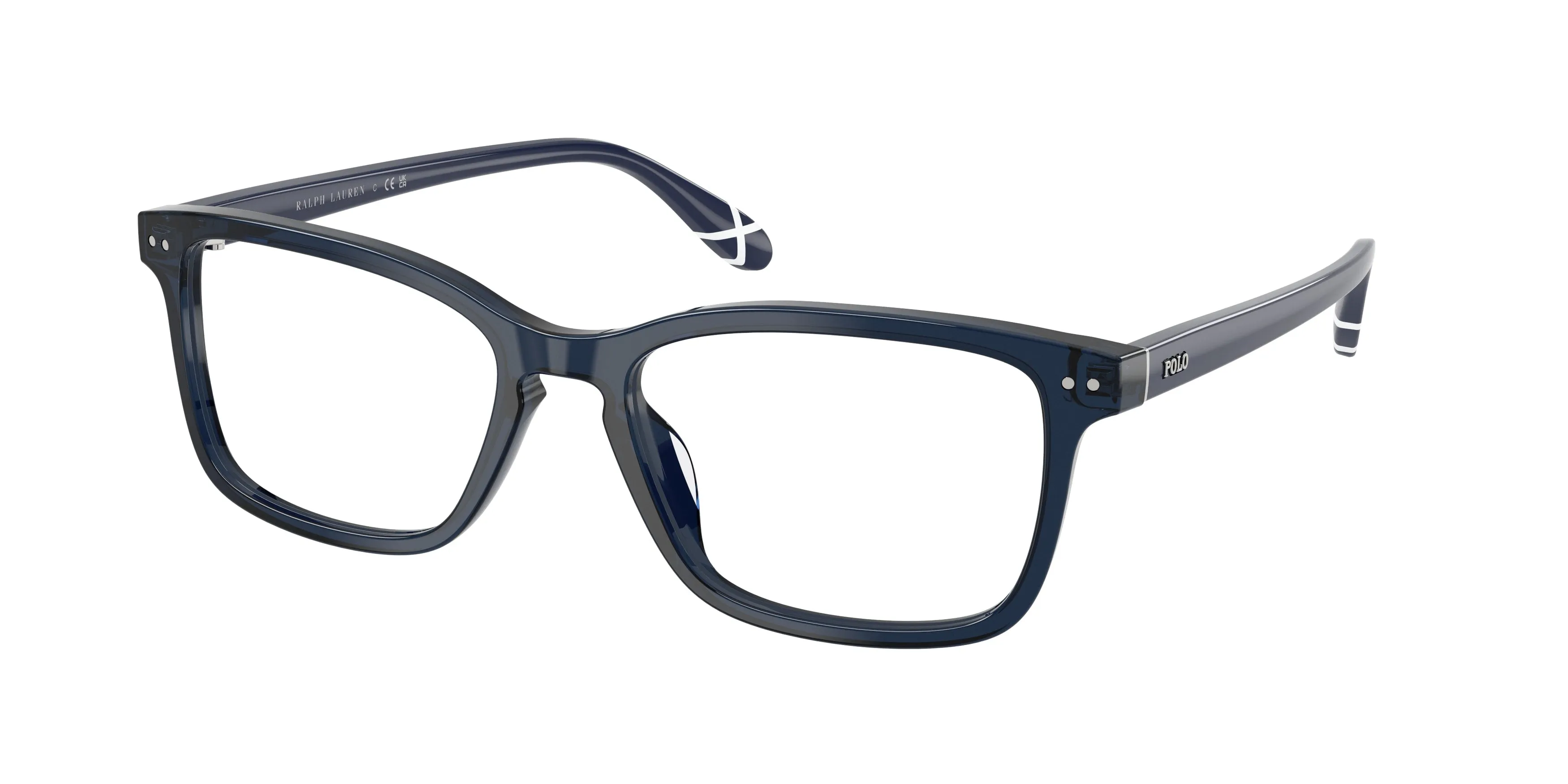 Polo Ralph Lauren PH2316U 5470 Montature da vista Acetato Blu Trasparente Pillow Normale - immagine 1