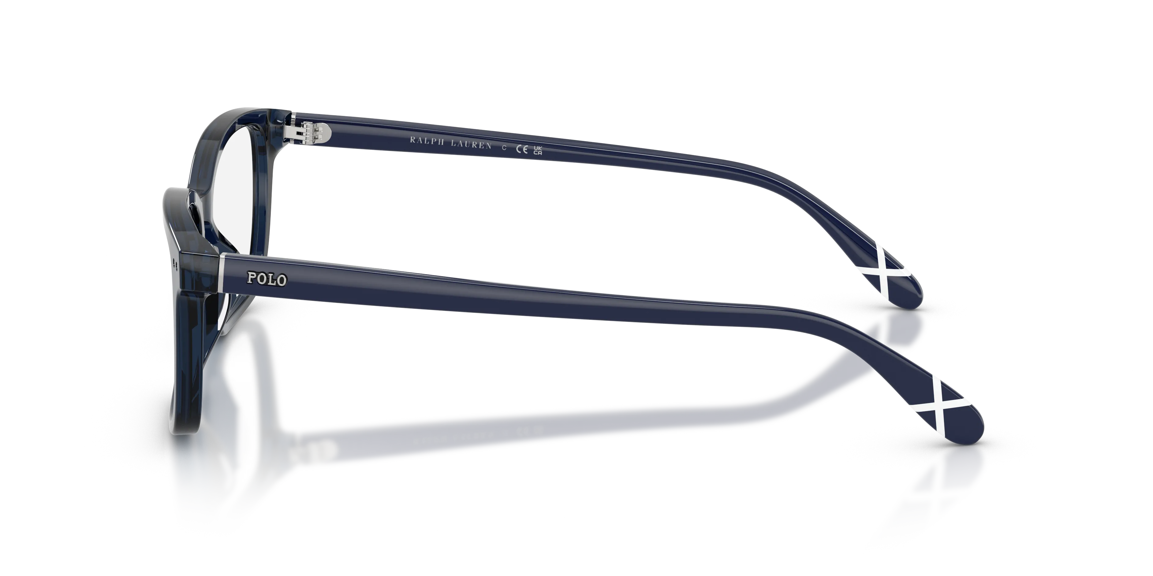 Polo Ralph Lauren PH2316U 5470 Montature da vista Acetato Blu Trasparente Pillow Normale - immagine 4