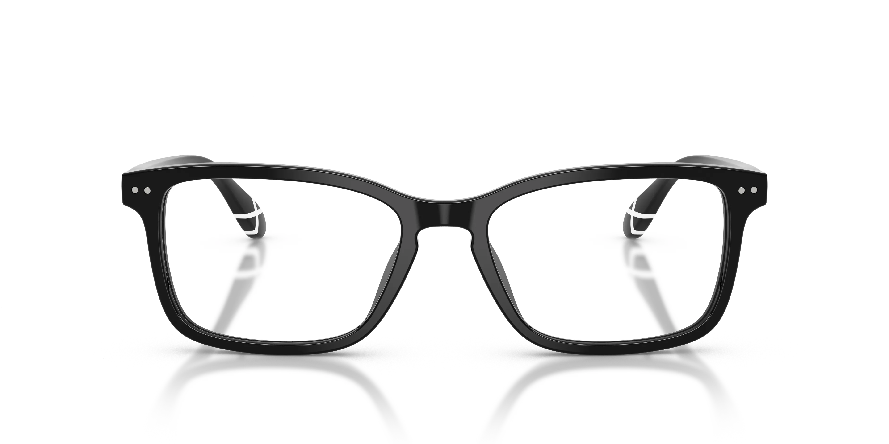 Polo Ralph Lauren PH2316U 5001 Montature da vista Acetato Nero Trasparente Pillow Normale - immagine 3