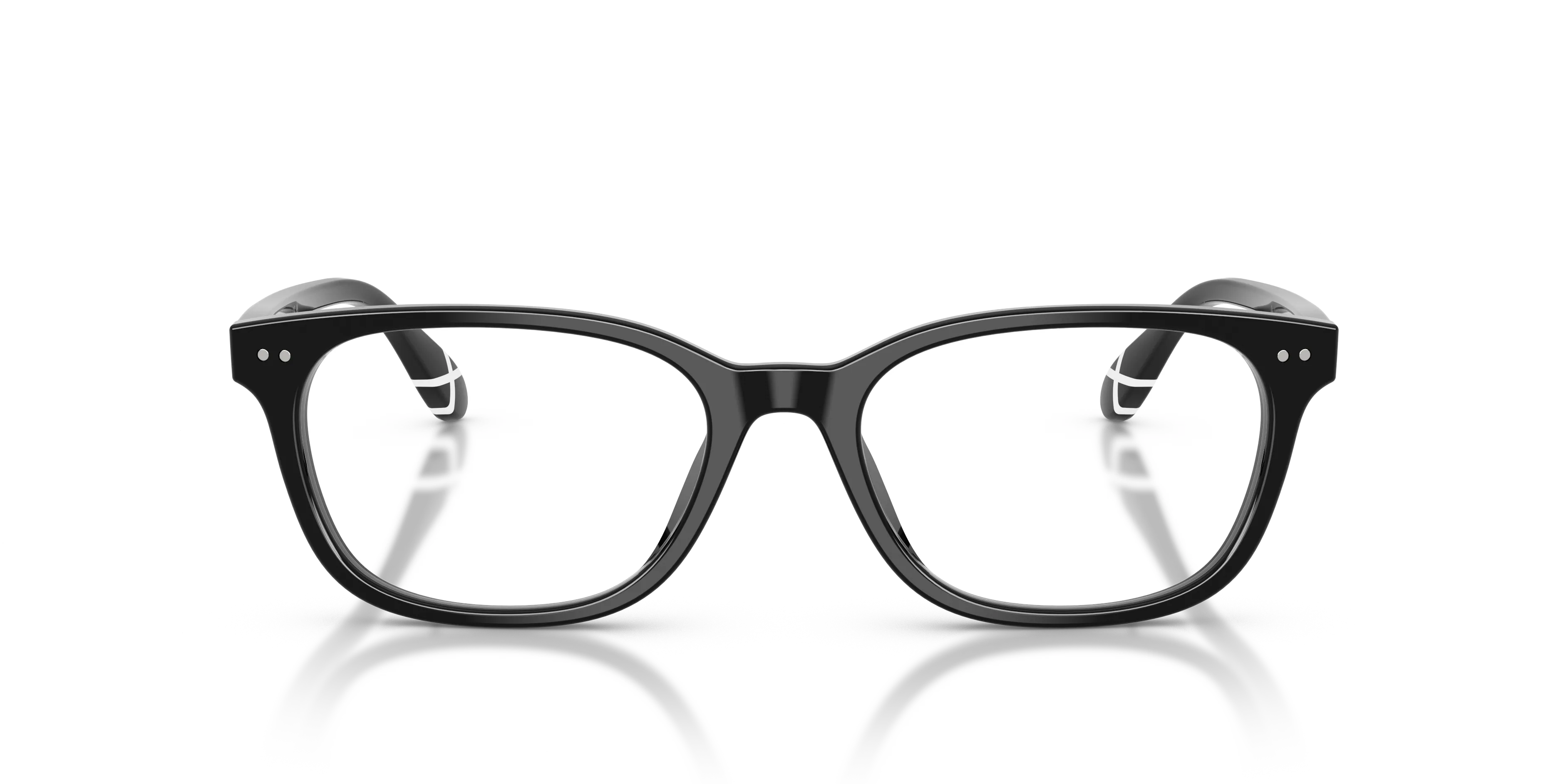 Polo Ralph Lauren PH2315U 5001 Montature da vista Acetato Nero Trasparente Pillow Normale - immagine 3