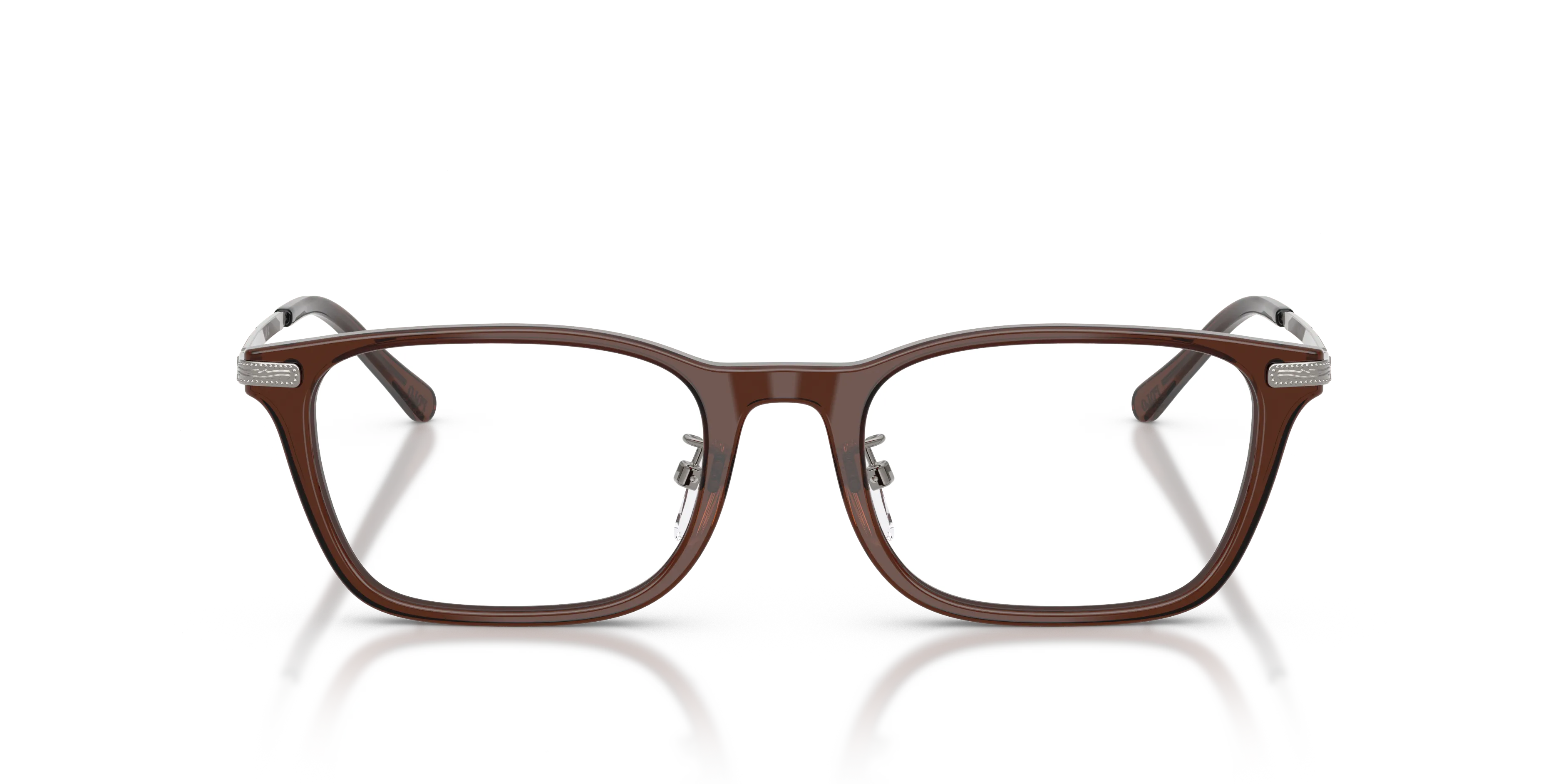 Polo Ralph Lauren PH2314D 6282 Montature da vista Acetato Marrone Trasparente Squadrata Normale - immagine 3