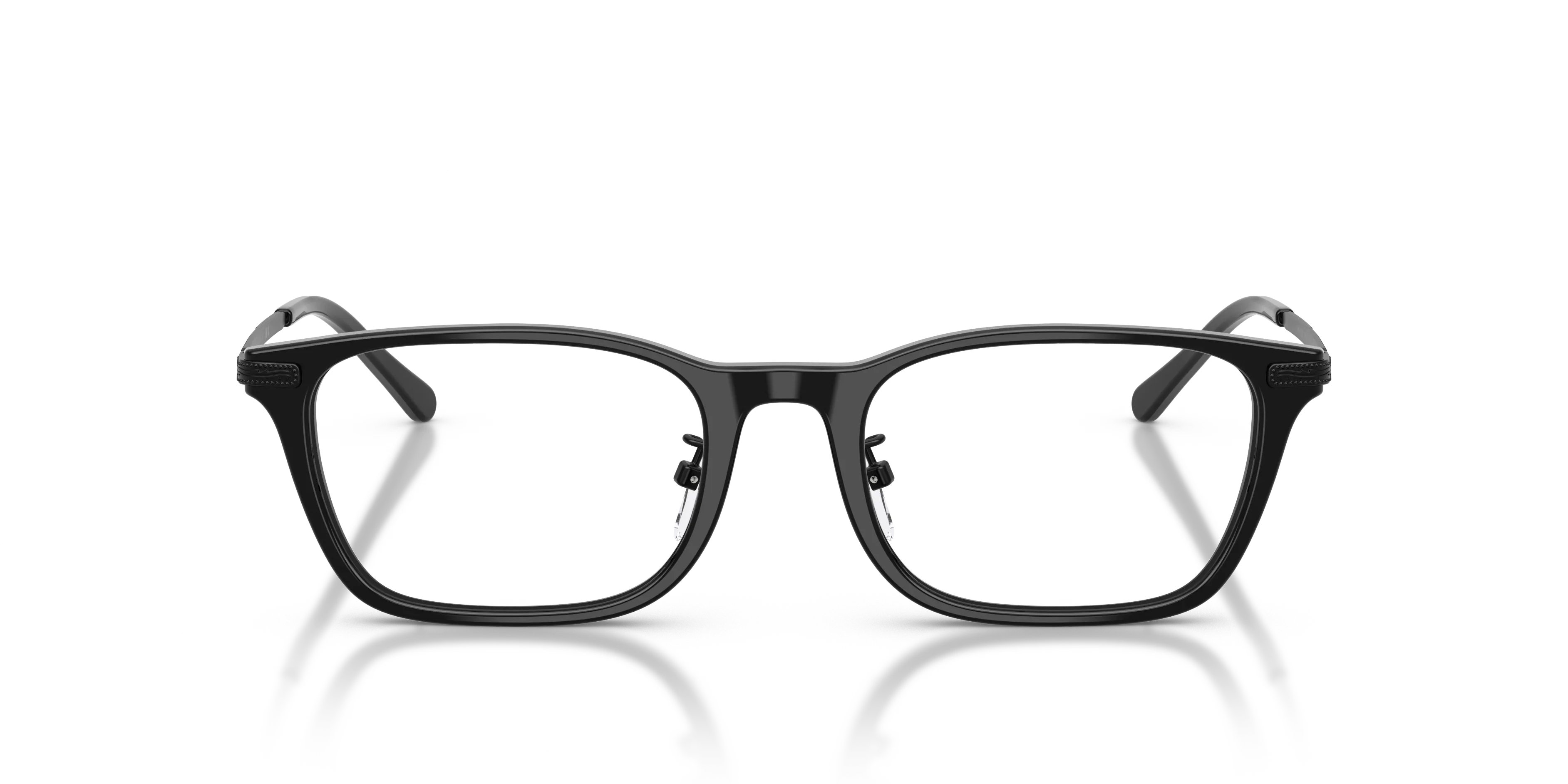 Polo Ralph Lauren PH2314D 5004 Montature da vista Acetato Nero Trasparente Squadrata Normale - immagine 3