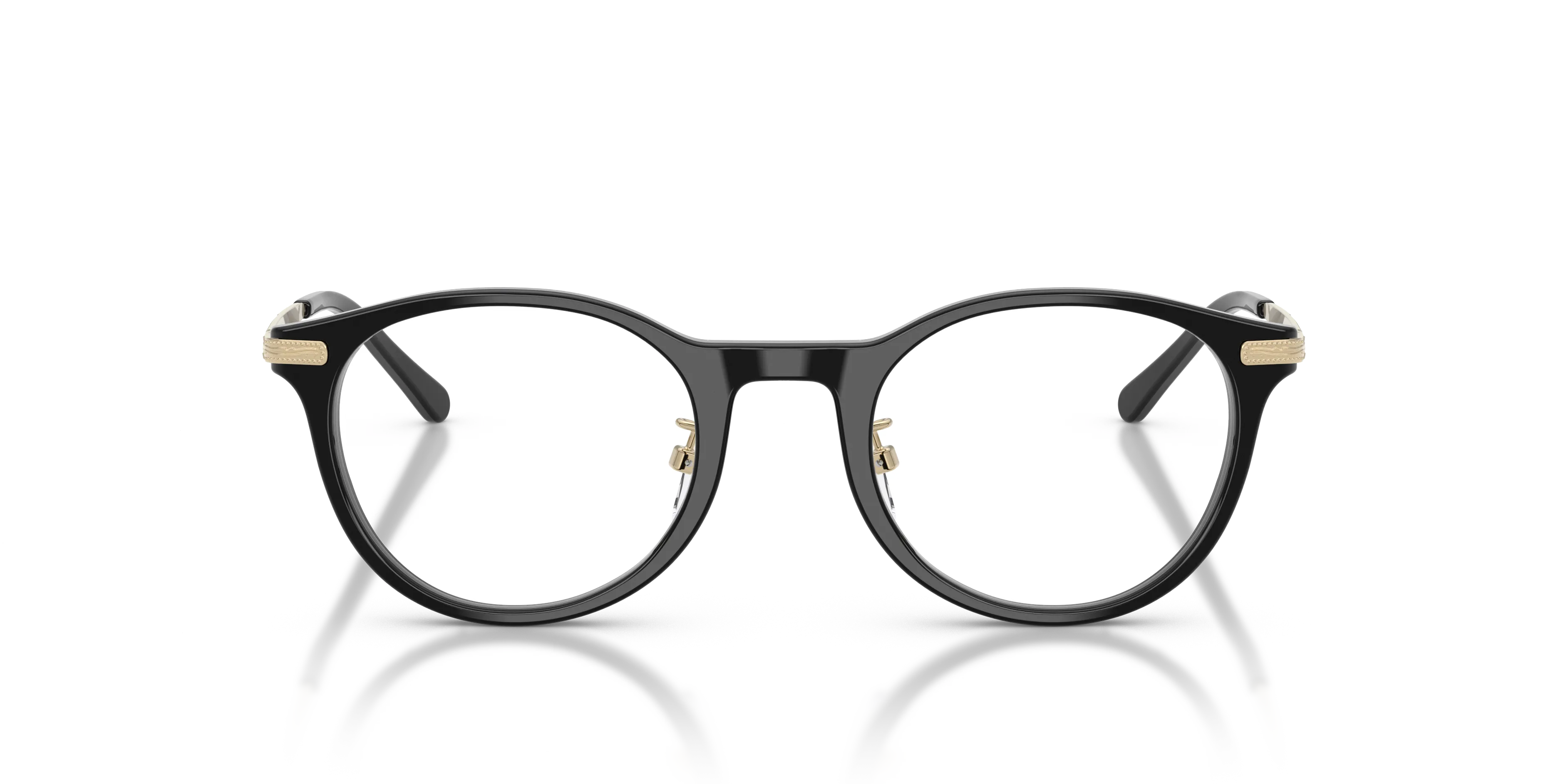 Polo Ralph Lauren PH2313D 5387 Montature da vista Acetato Nero Trasparente Pantos Normale - immagine 3