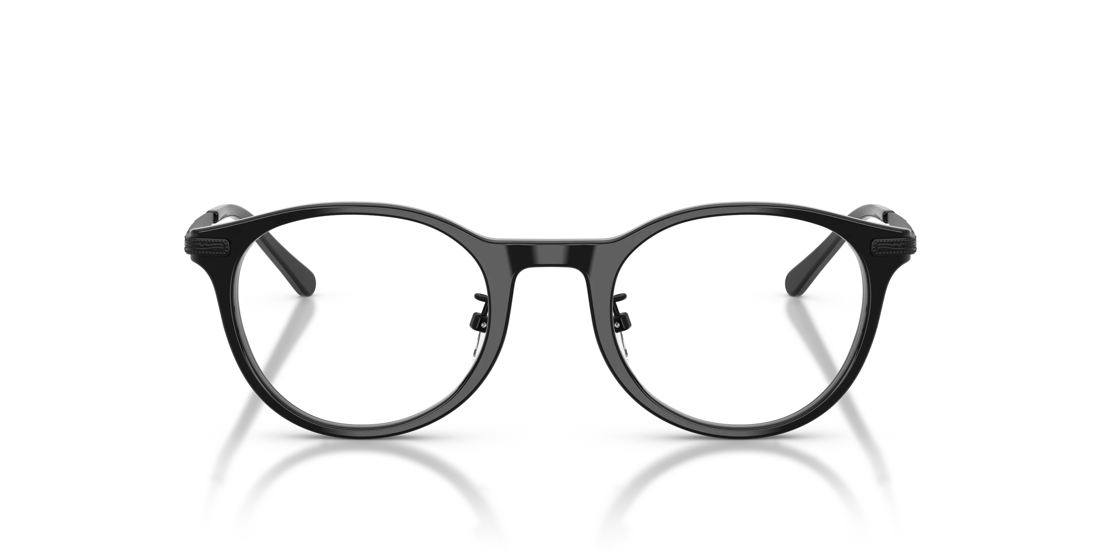 Polo Ralph Lauren PH2313D 5004 Montature da vista Acetato Nero Trasparente Pantos Normale - immagine 3