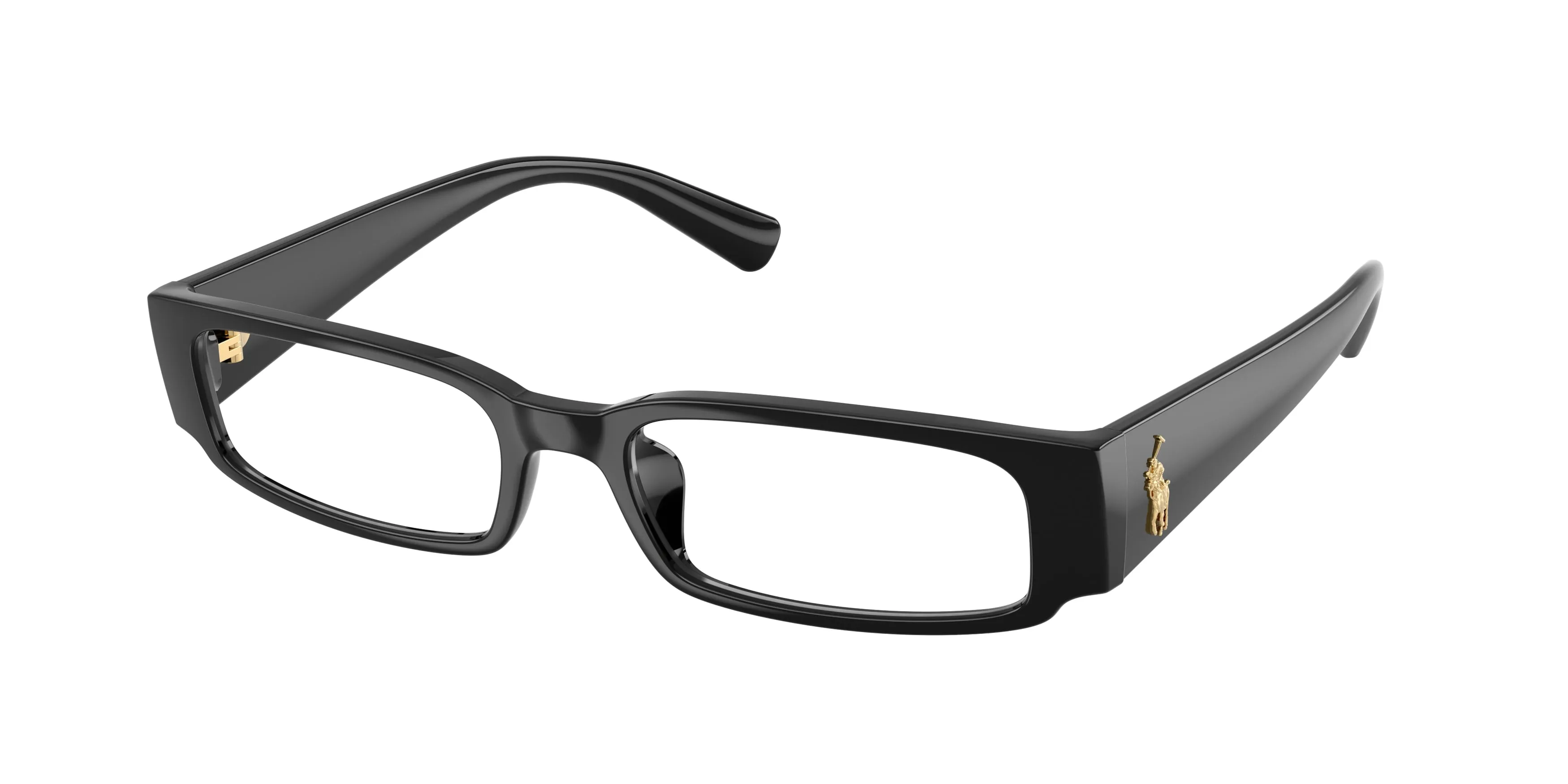 Polo Ralph Lauren PH2312U 5858 Montature da vista Iniettato Nero Trasparente Squadrata Normale - immagine 1